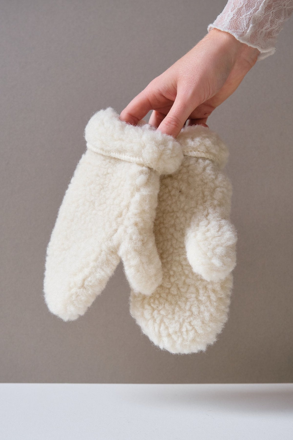 Sheepskin Mittens