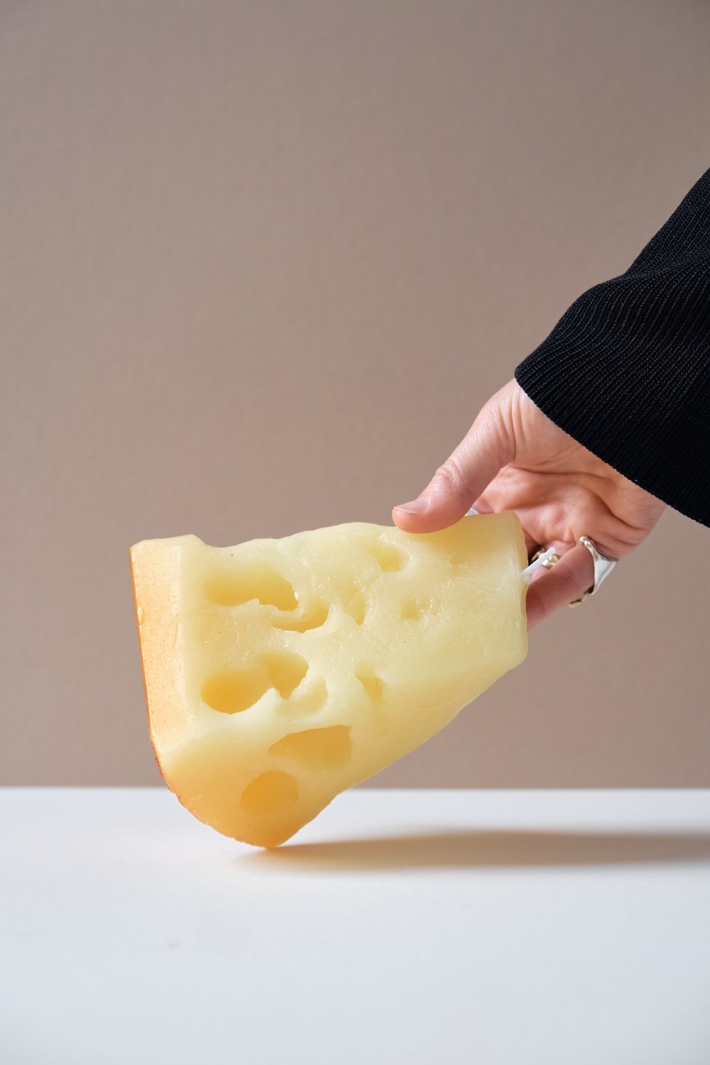 Wedge of Cheese Candle