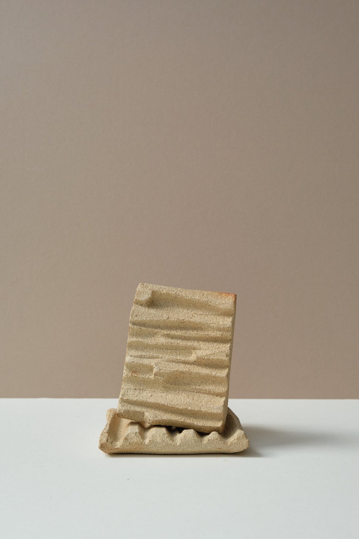 Sand Ridged Soap Dish