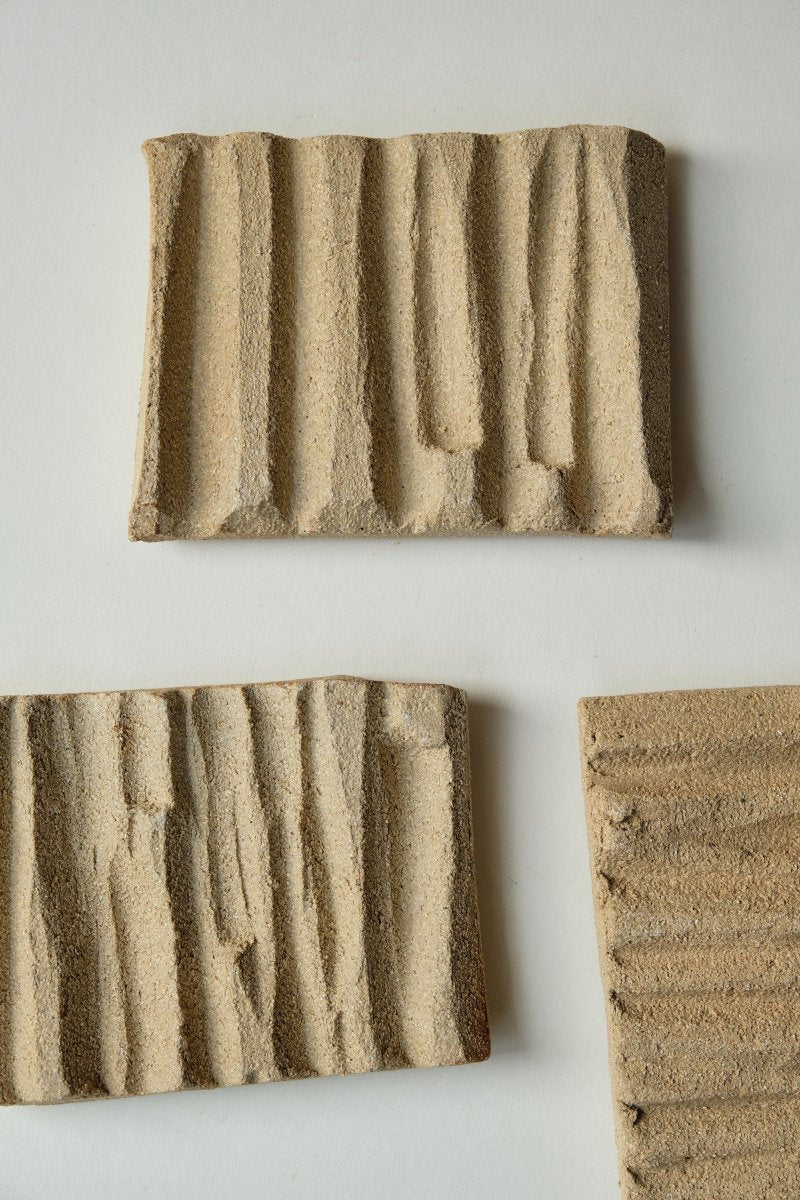 Sand Ridged Soap Dish