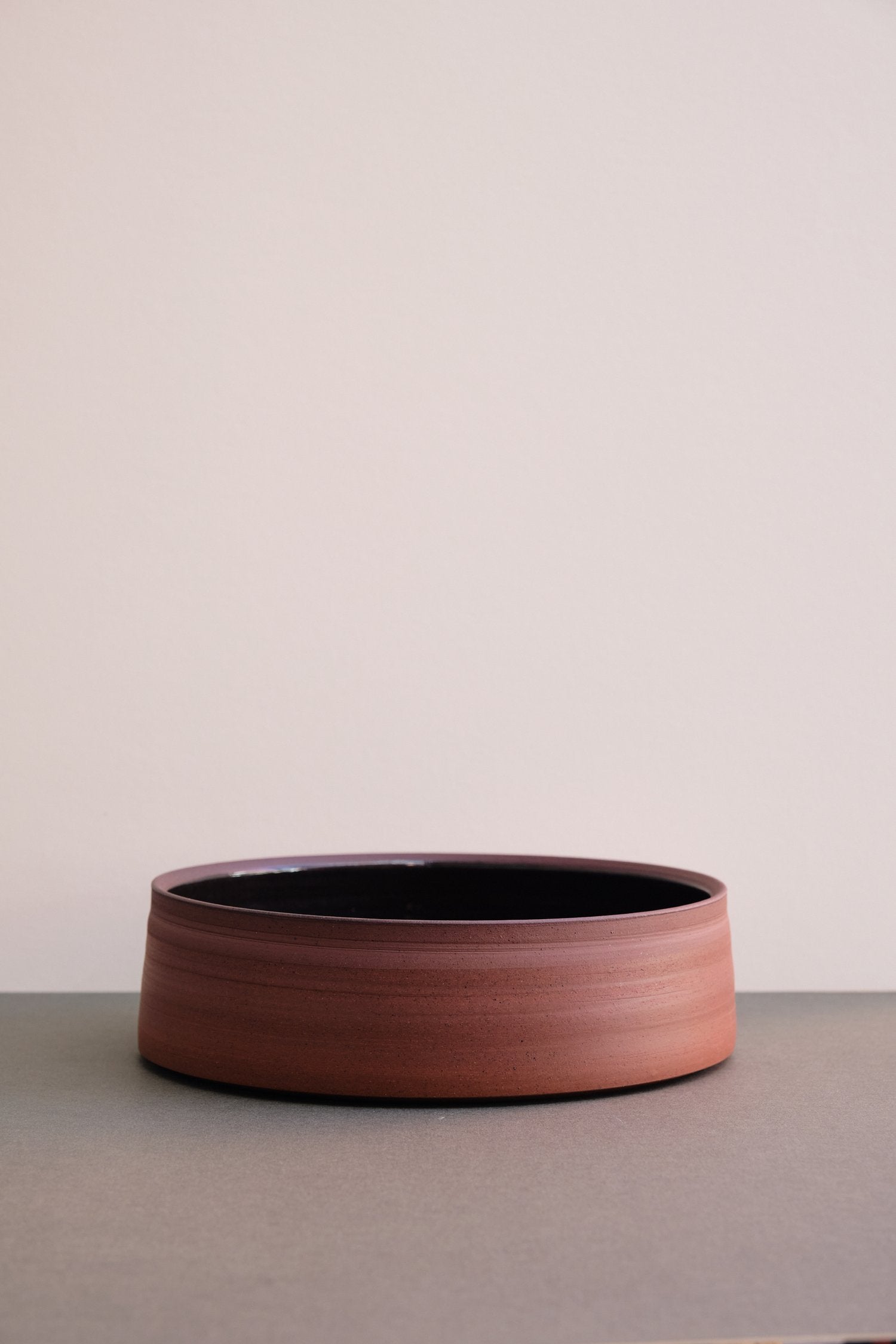 Large Red Wine Serving Dish