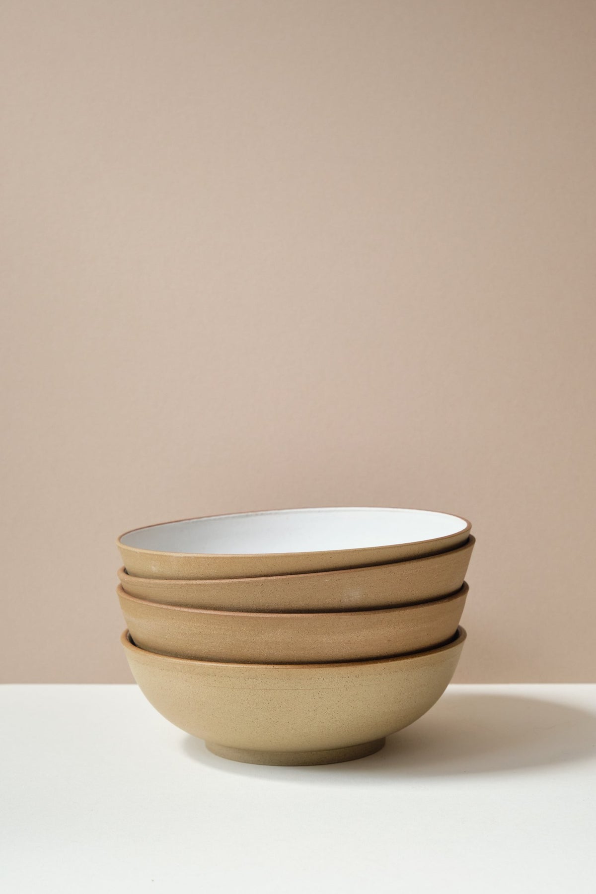 Deep Brown Salad Bowl by Rebecca Morris
