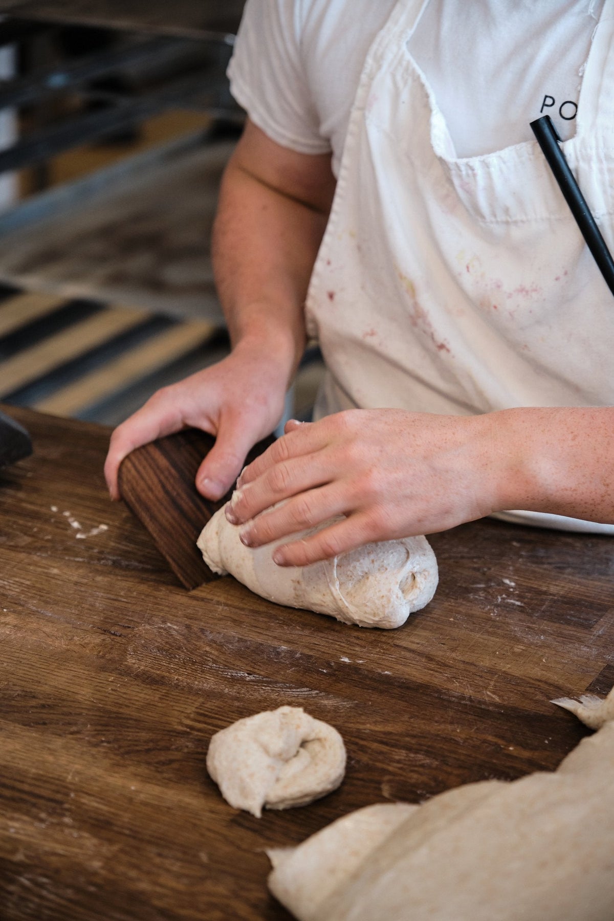 Pophams x Sewlyn House Walnut Dough Scraper