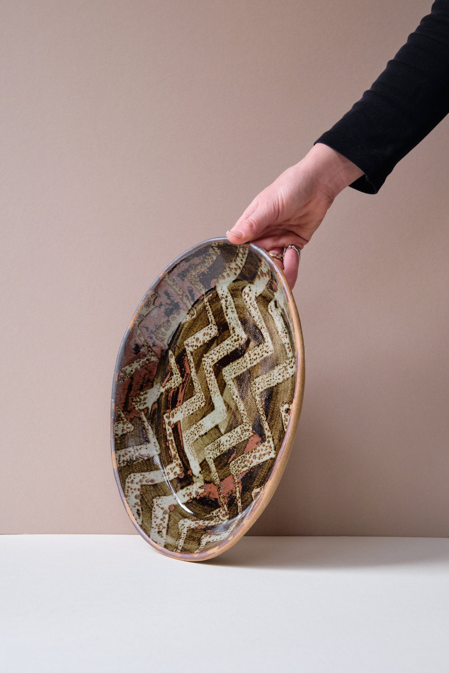 Zig-Zag Serving Dish