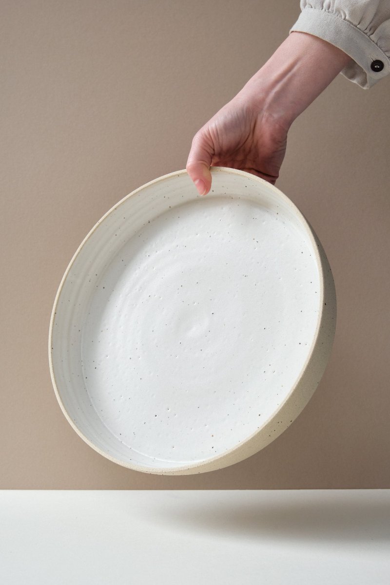 Speckle Serving Dish by Apostrophe