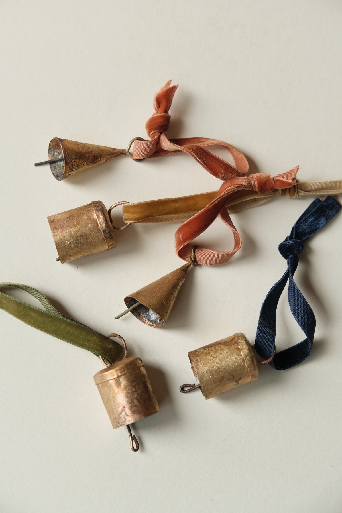 Set of 5 Vintage Bells
