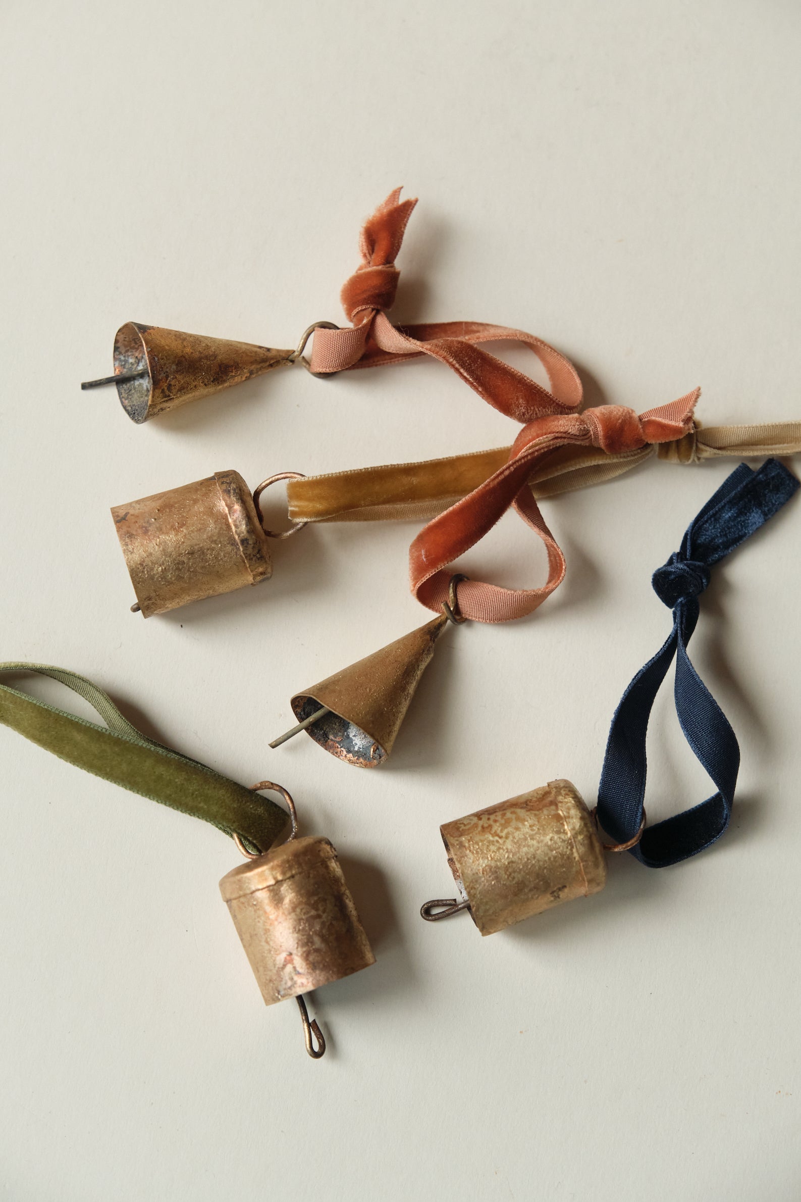 Set of 5 Vintage Bells