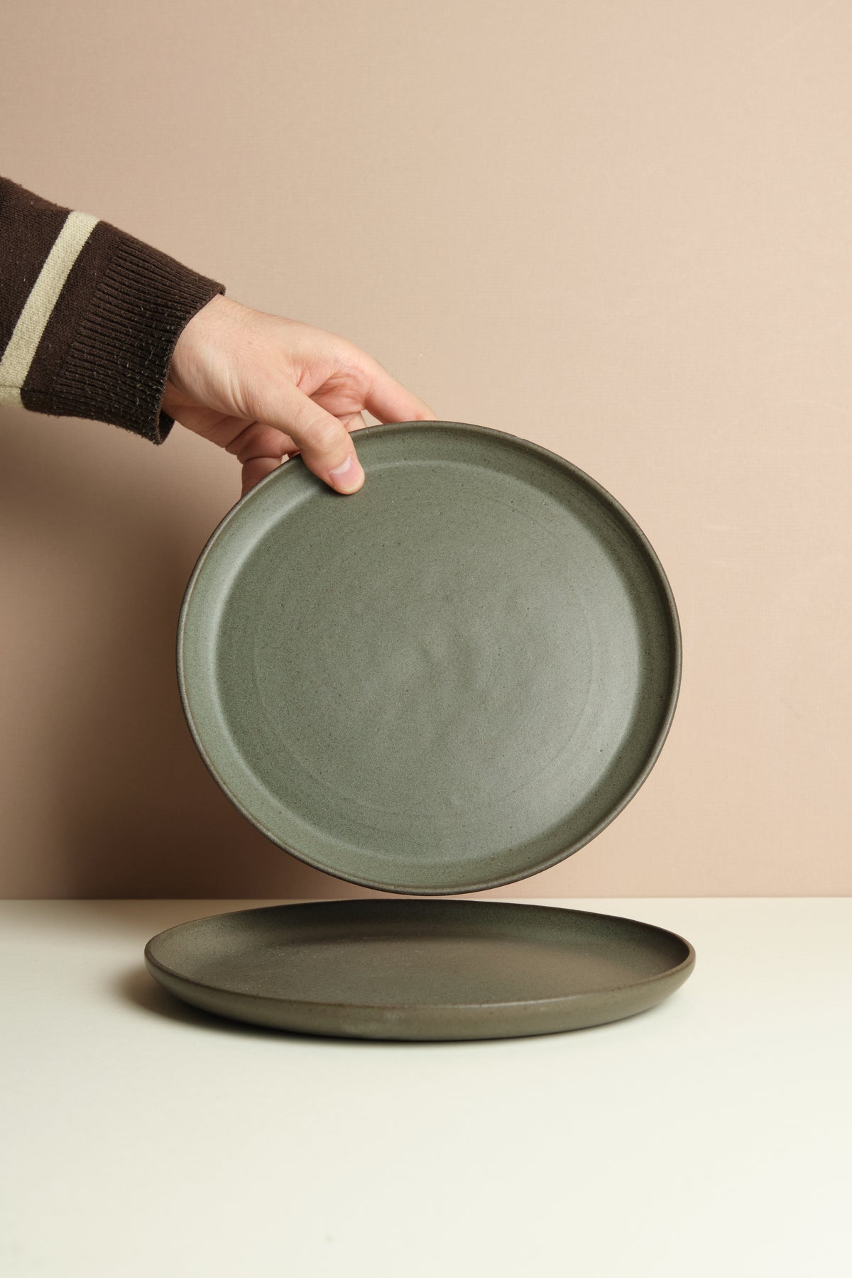 Green Lunch Plate
