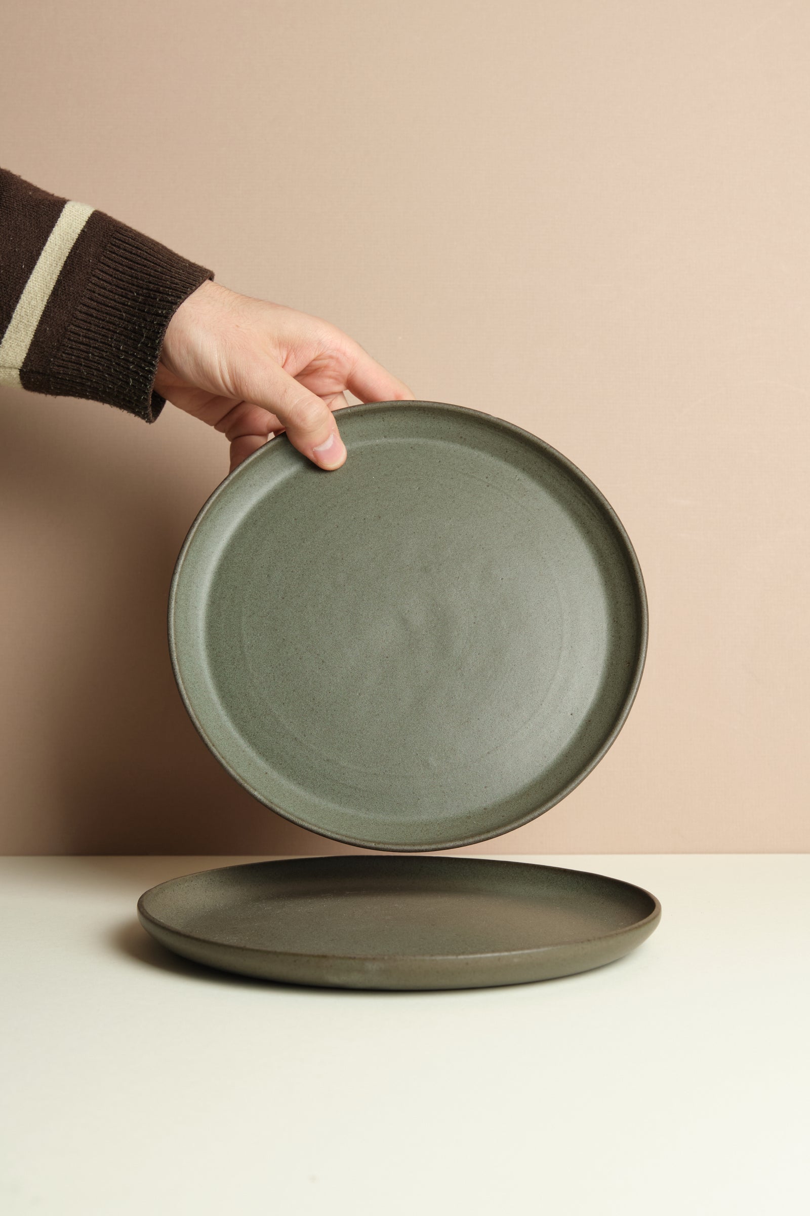 Green Lunch Plate