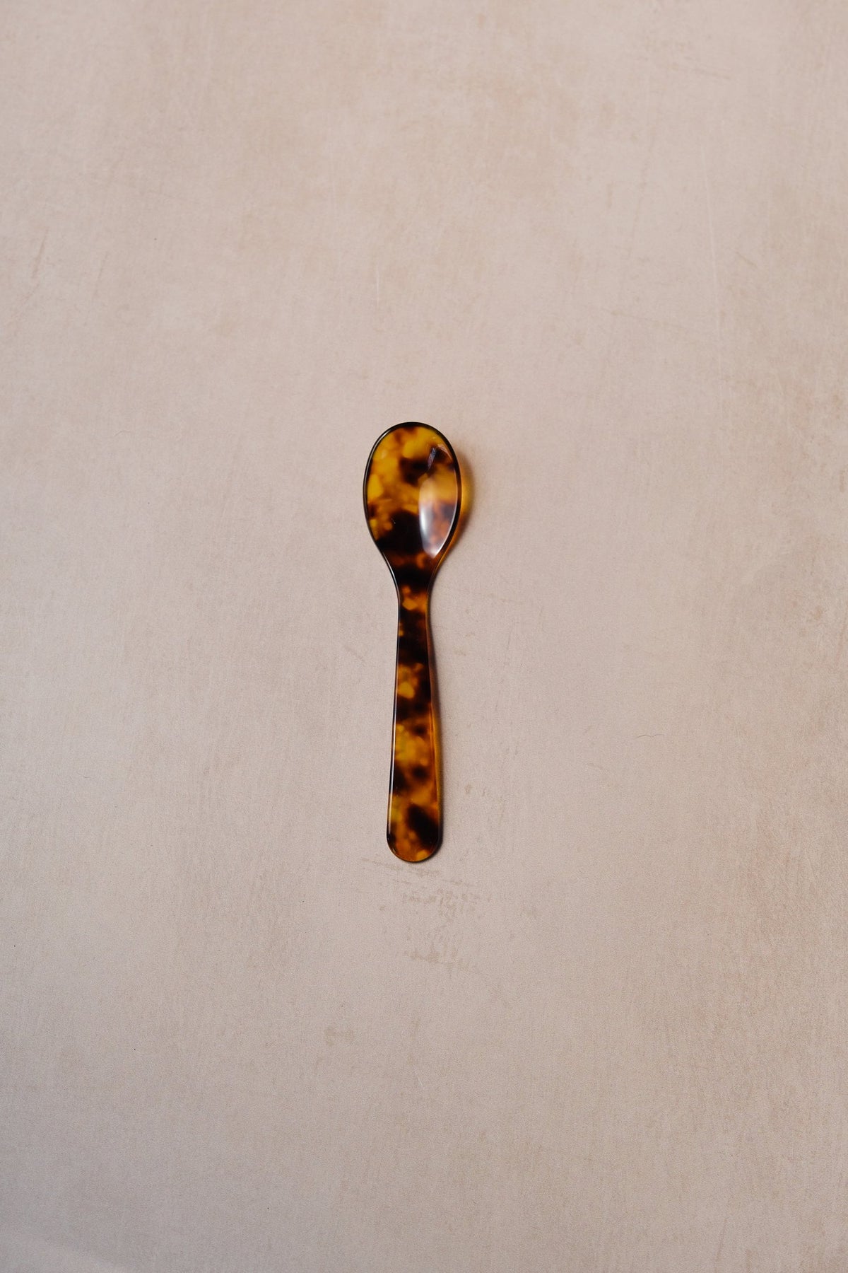 Tortoiseshell Egg Spoon
