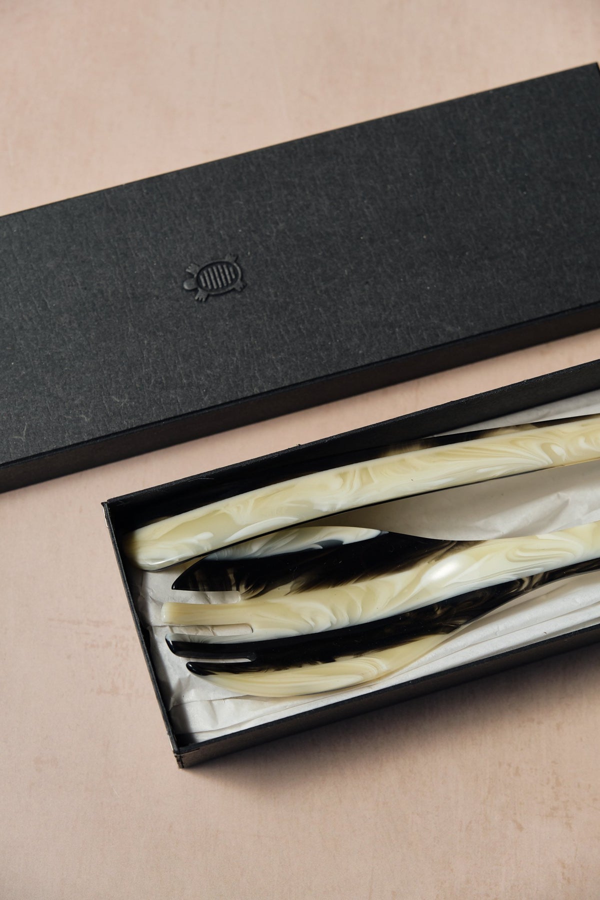 Striped Salad Servers