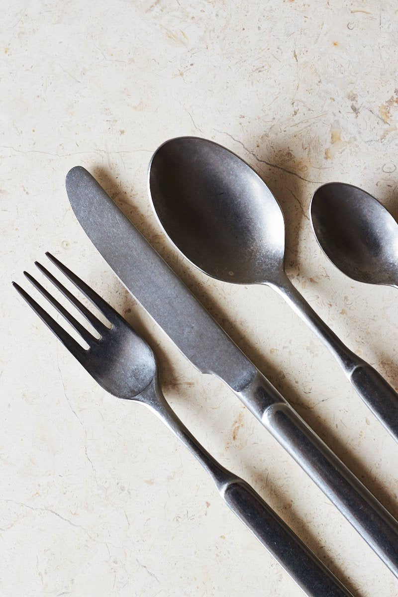 Stonewashed Pophams Cutlery Set Pophams Home