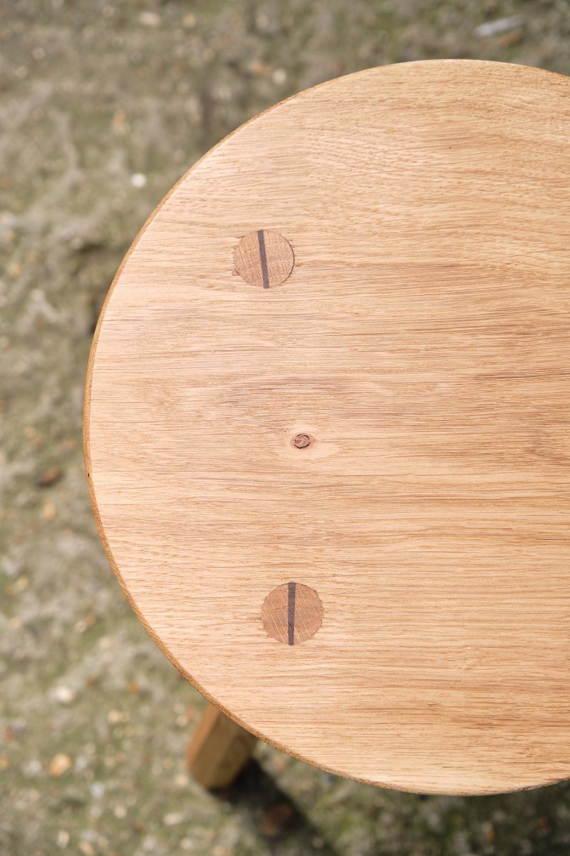 English Oak Stool *MADE TO ORDER