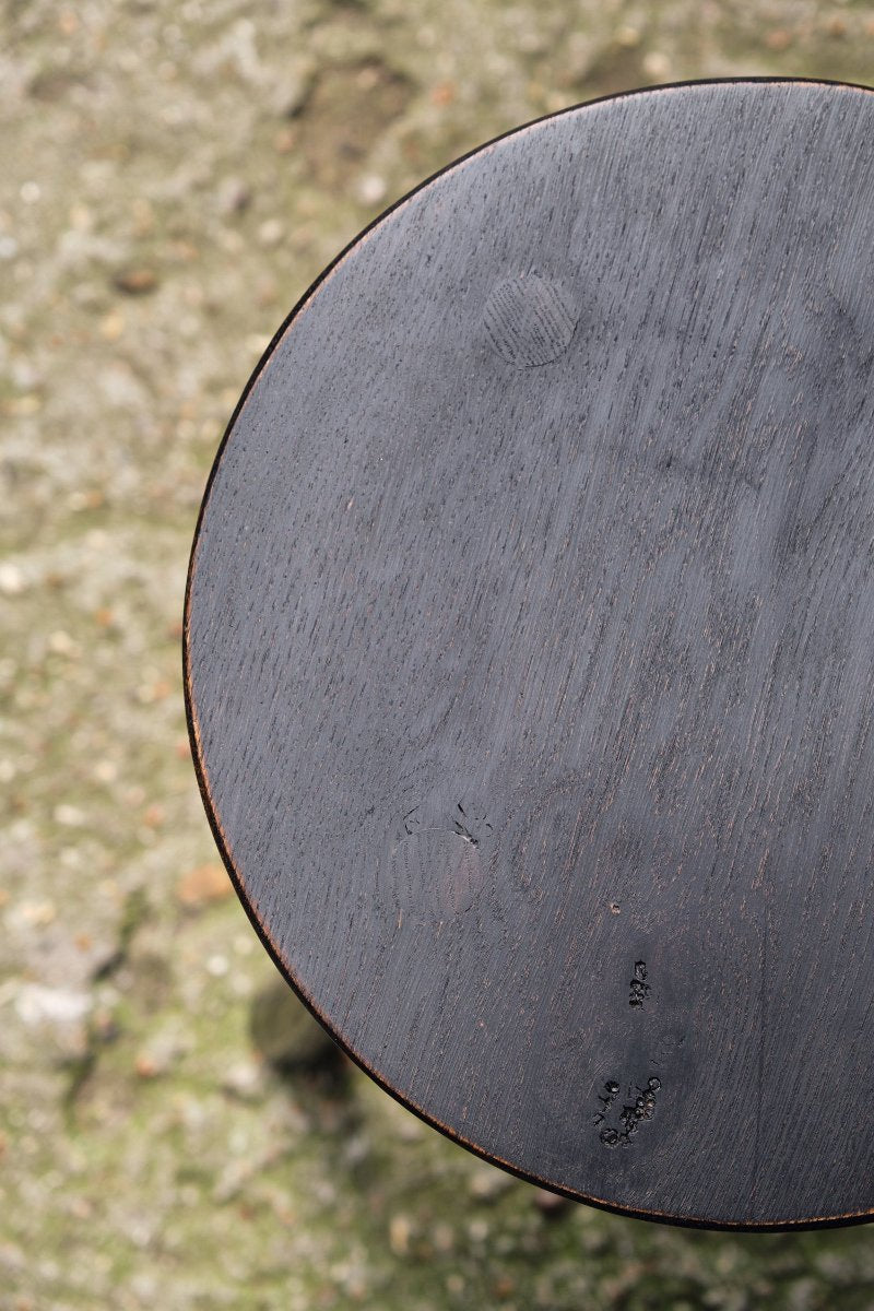 Ebonised Oak Stool *MADE TO ORDER