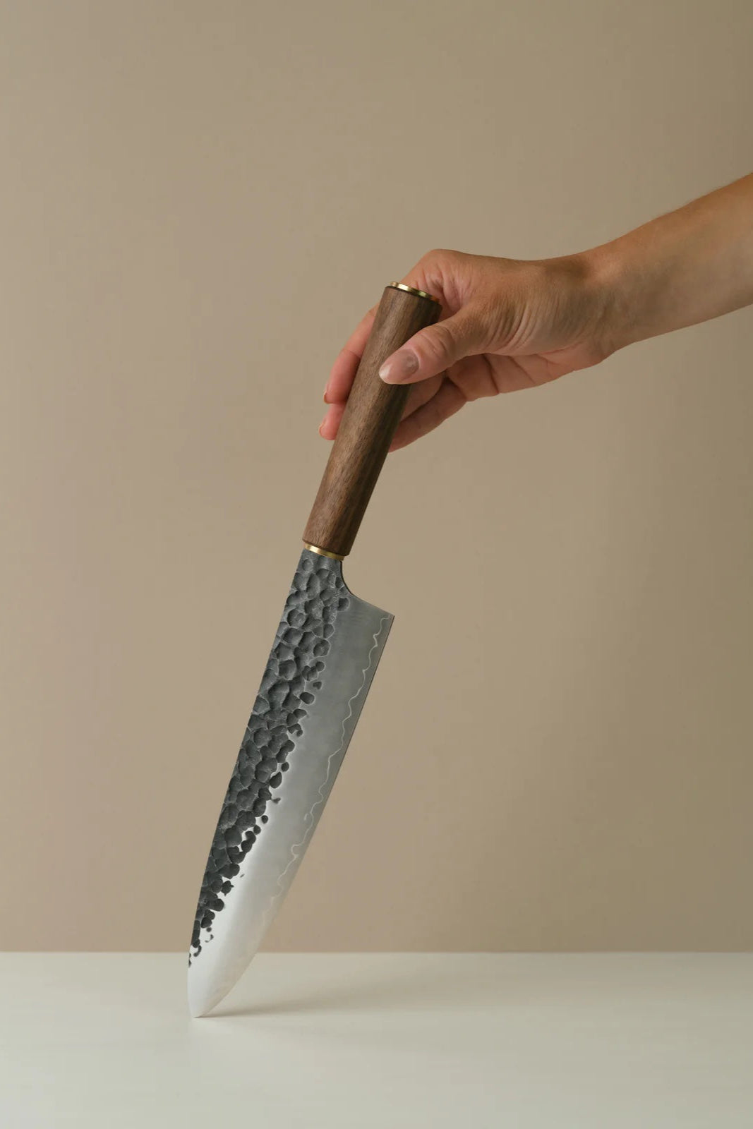 Walnut Handle Kitchen Knives by Katto