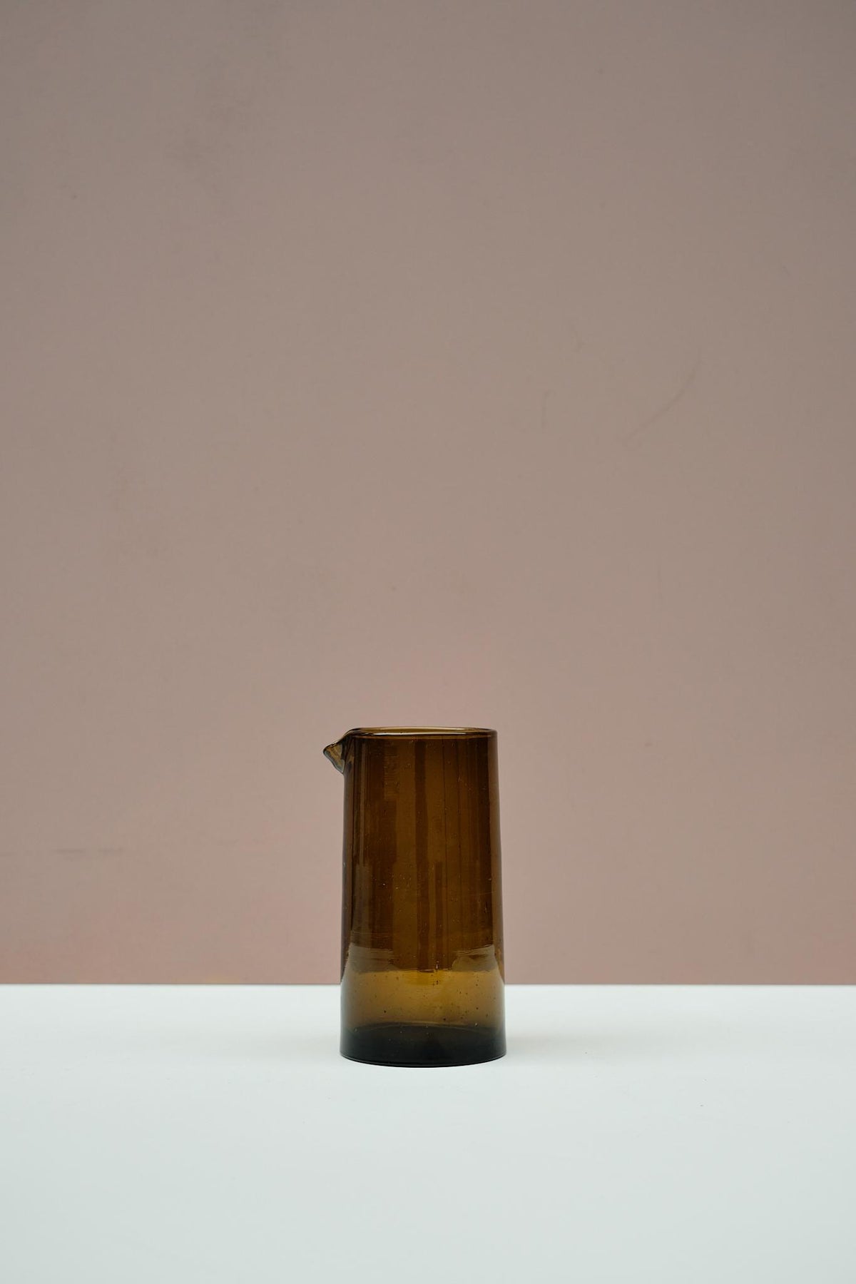Olive Recycled Glass Carafe by The Atlas Works