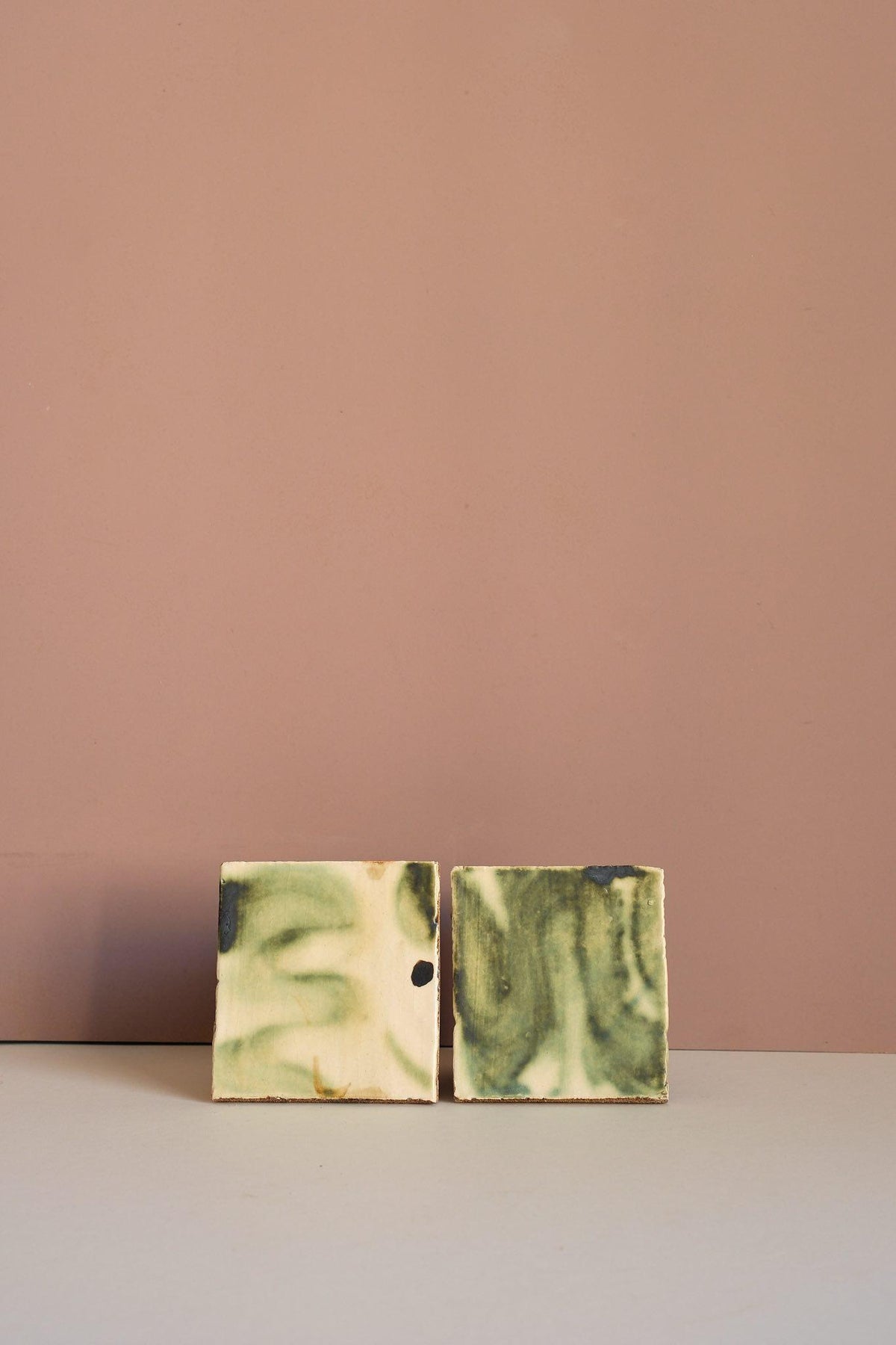 Decorative Tile Pair by Lupe