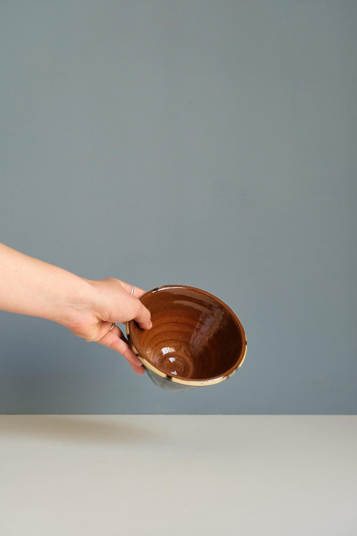 Slip Glaze Bowl by Rob Towler