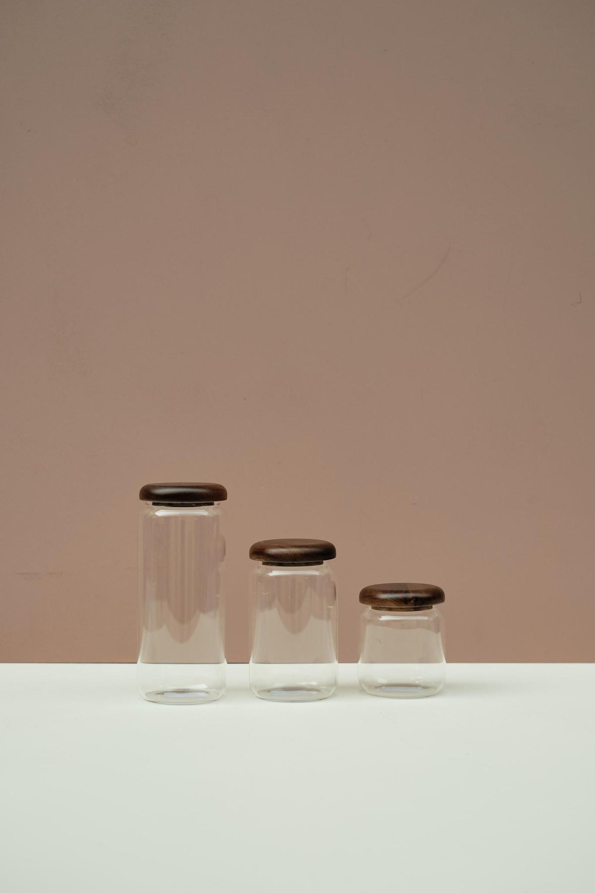 Wooden Lid Storage Jar