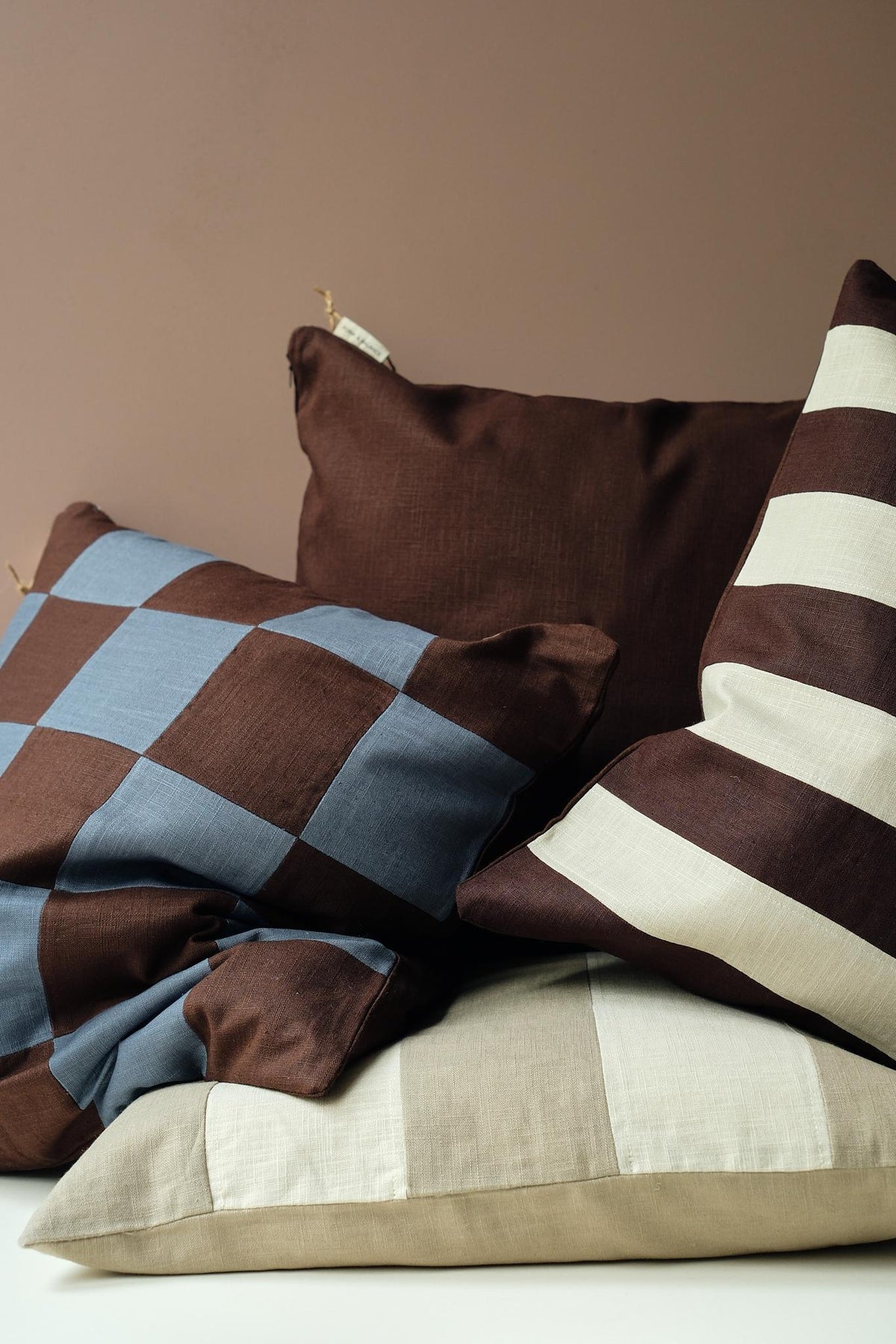 Wide Stripe Cushion by Form & Balance