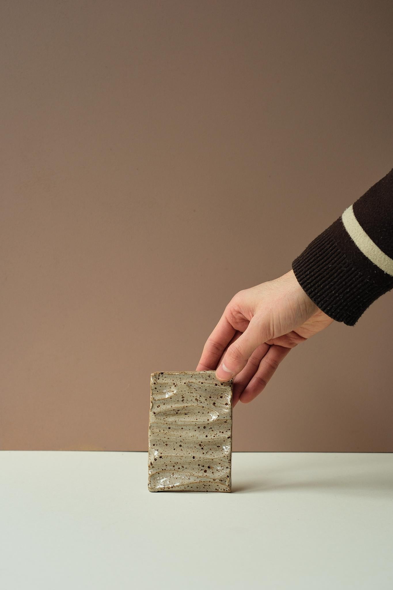 Large Slab Soap Dish by Grace McCarthy