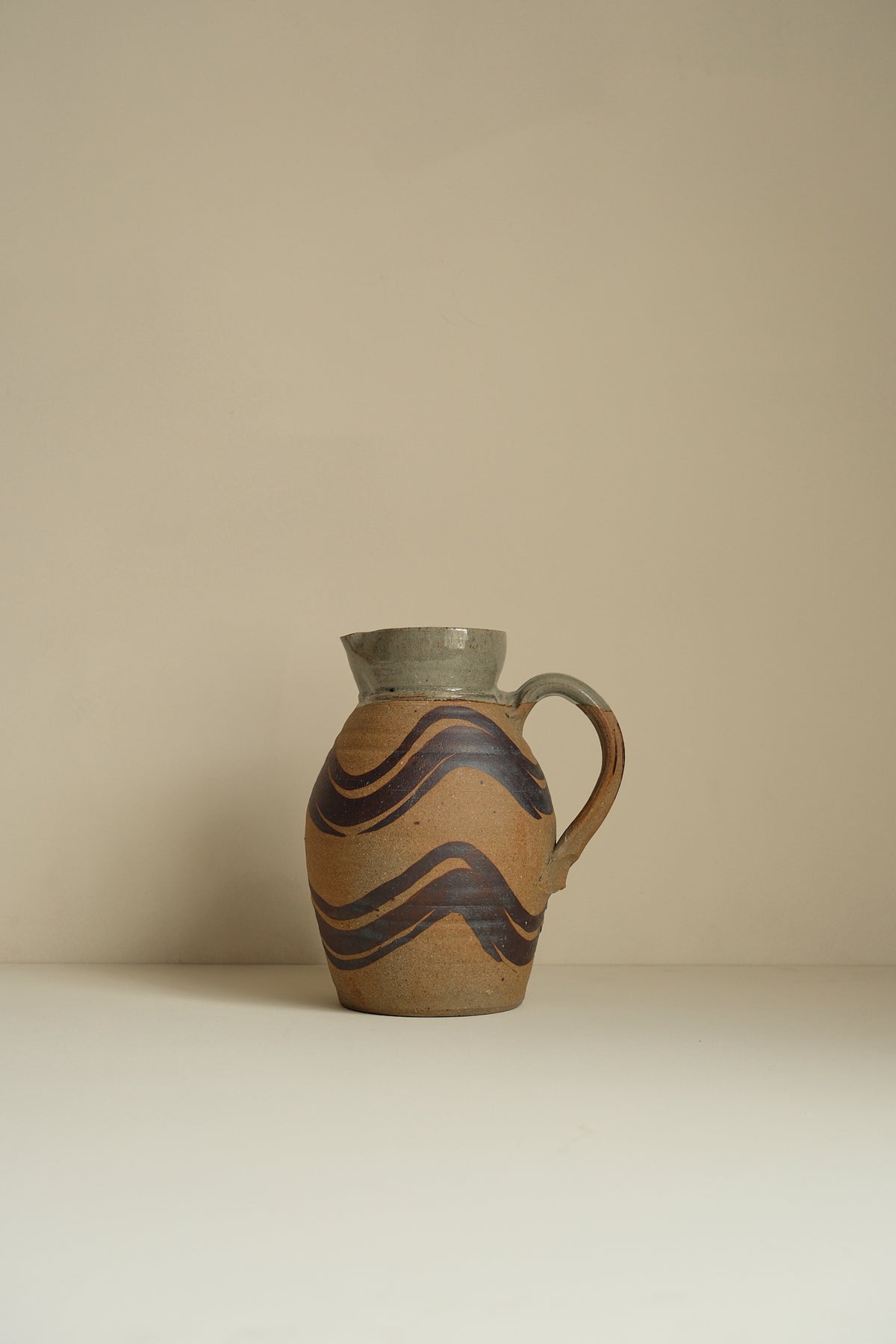 Wavy Belly Jug by Jack Welbourne