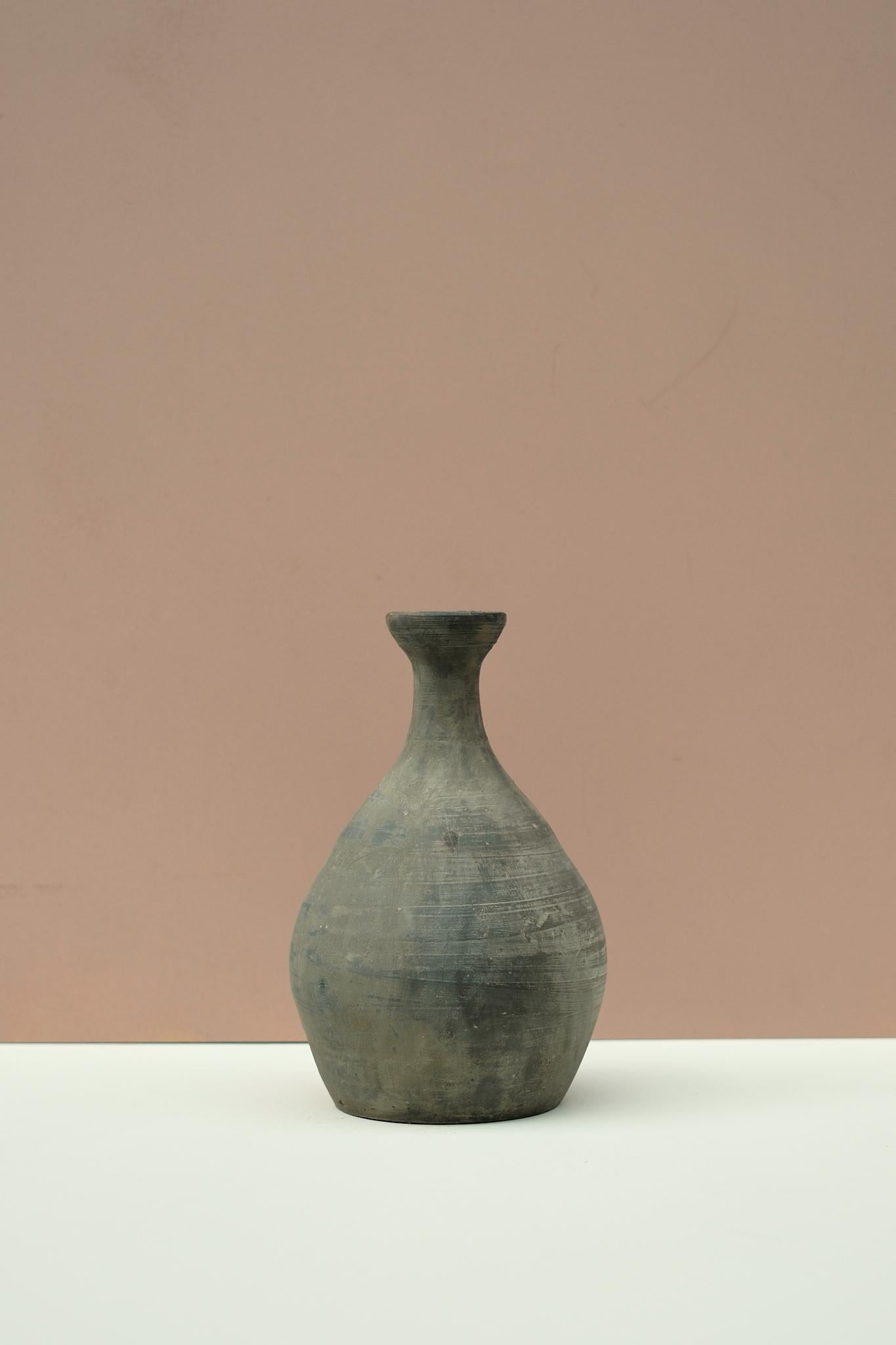 Antique Asian Rice Wine Vase