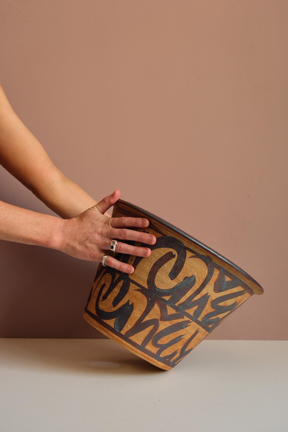 Oxide Pattern Plant Pot by Jack Welbourne