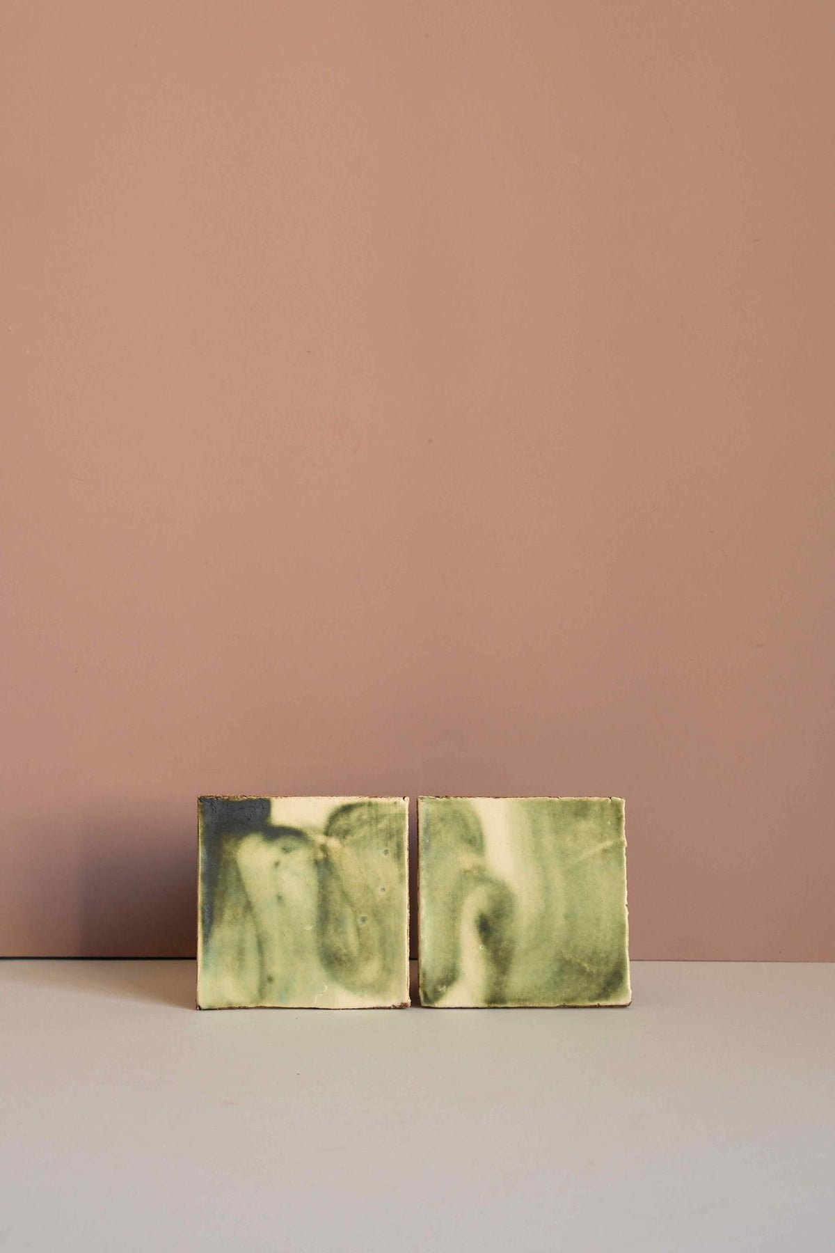 Decorative Tile Pair by Lupe