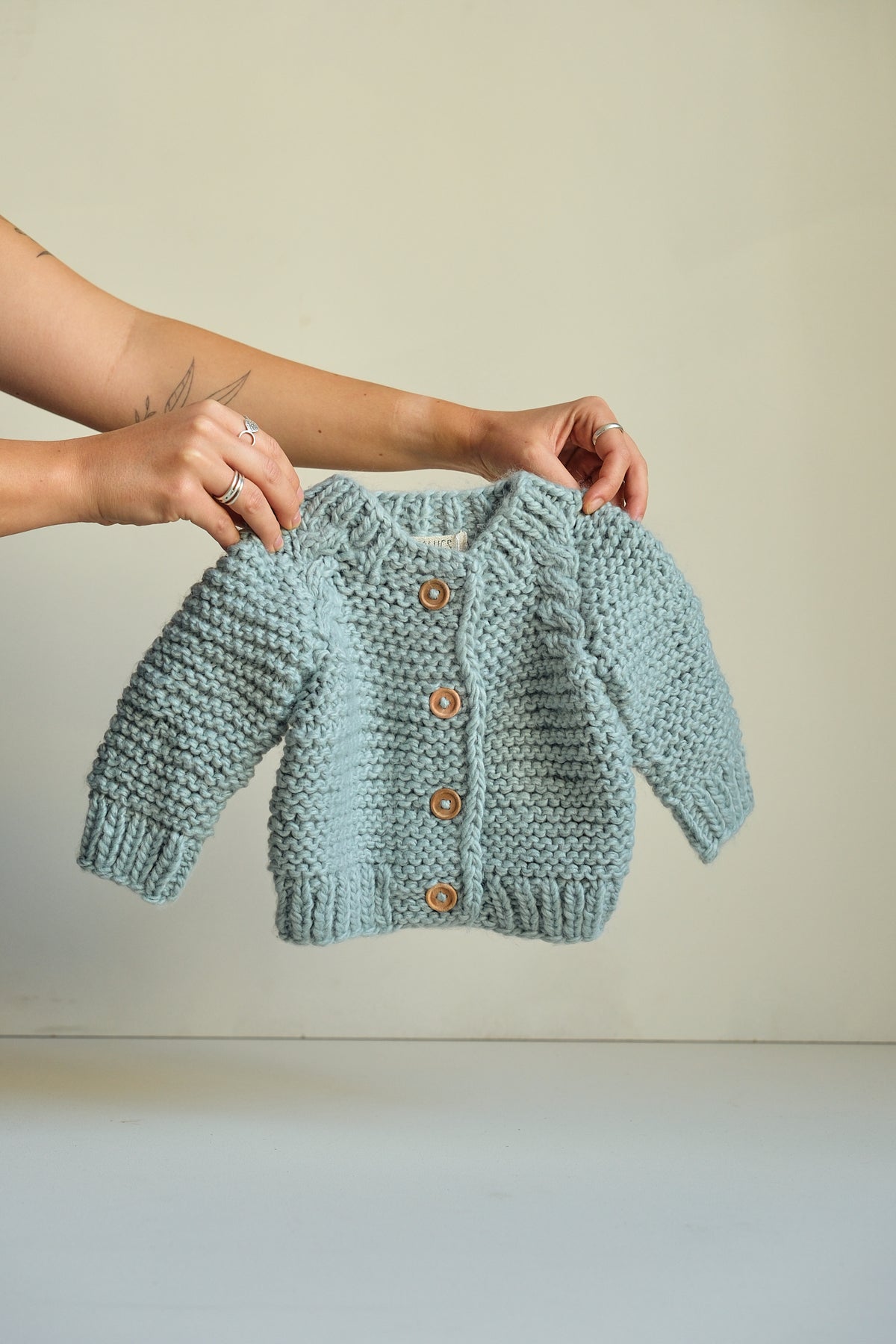 Childrens Cornflower Blue Cardigan