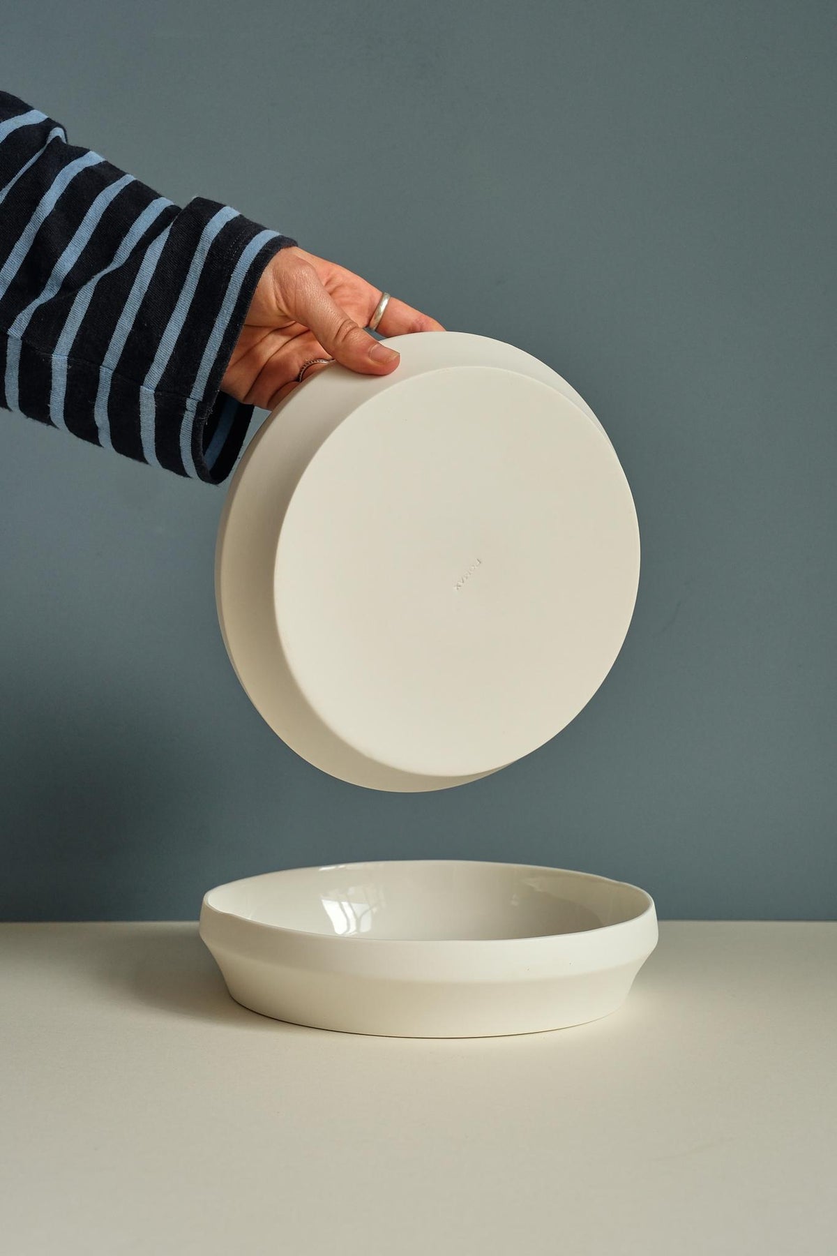 White Kojin Tableware by Pomax