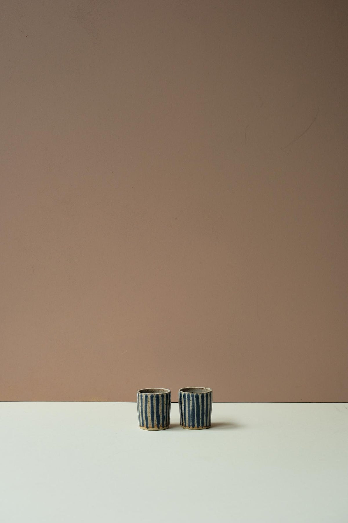 Blue Stripe Egg Cup by Rachel Gray