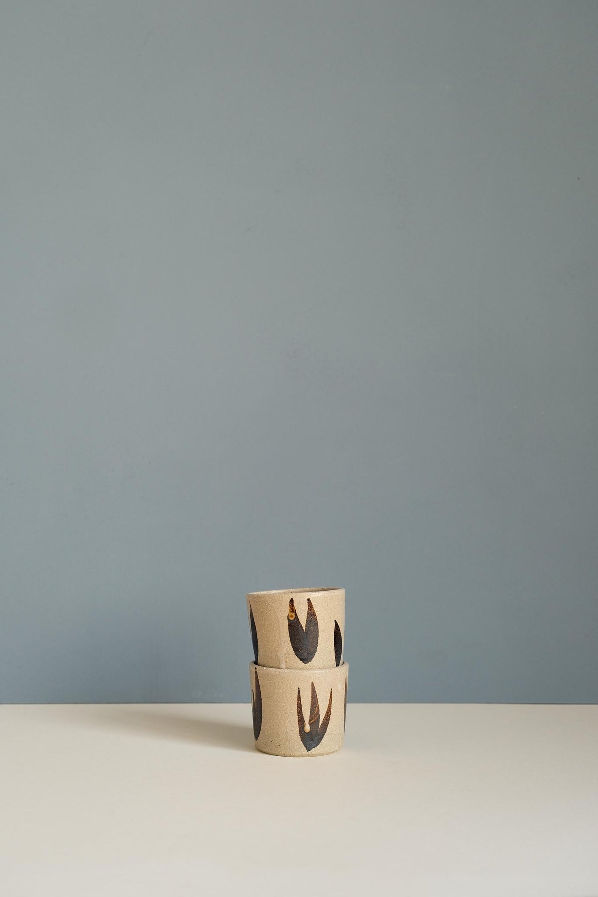 London Fields Oxide Flat White Cup by Apostrophe