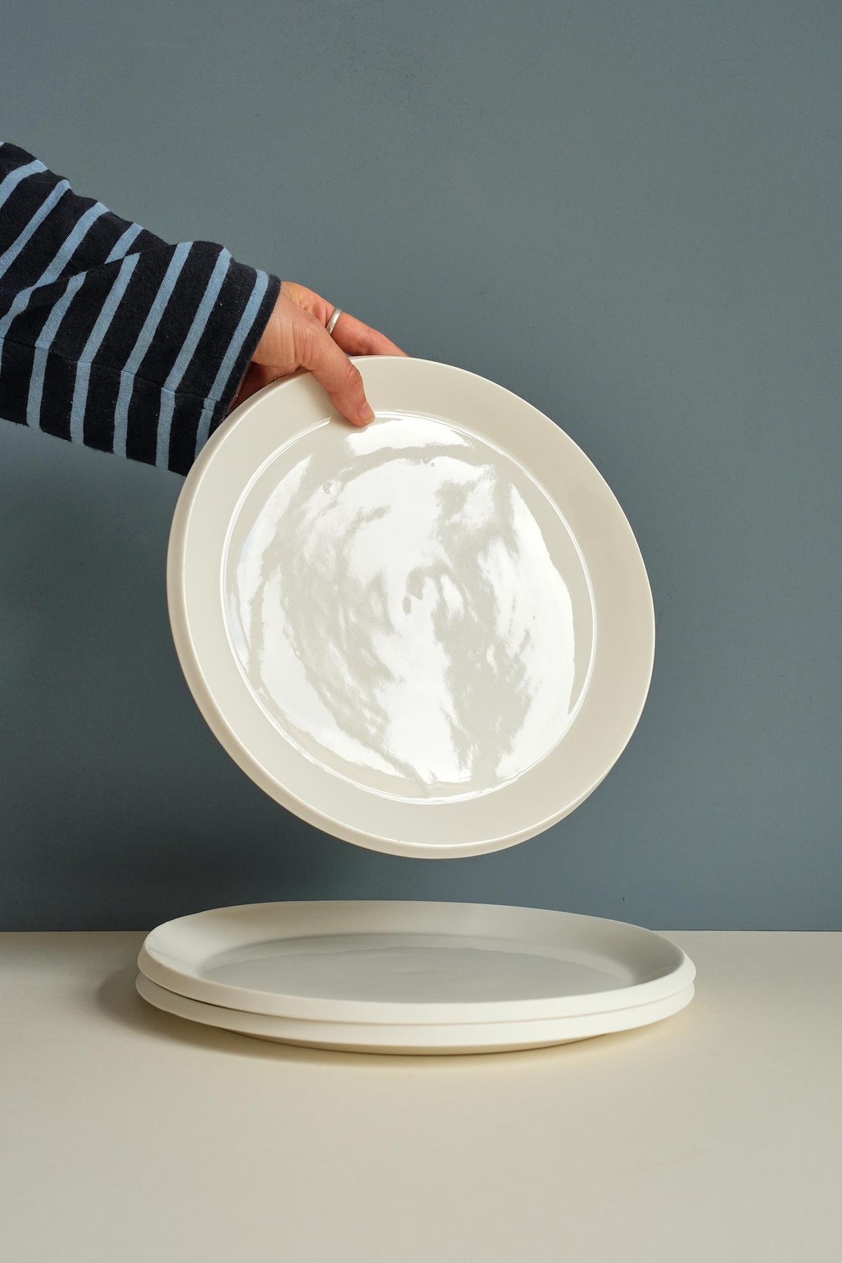 White Kojin Tableware by Pomax