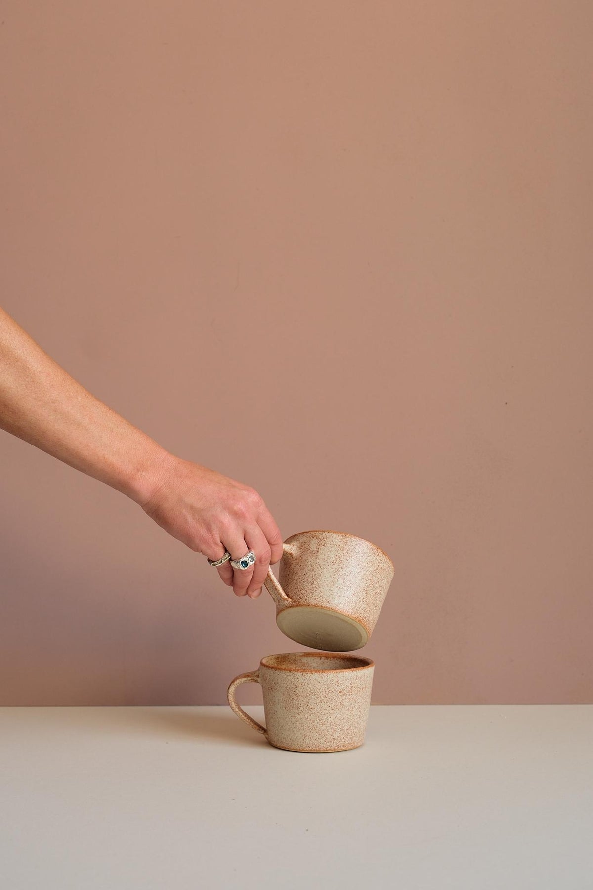 Plain Wide Mug by Finnerty Ceramics