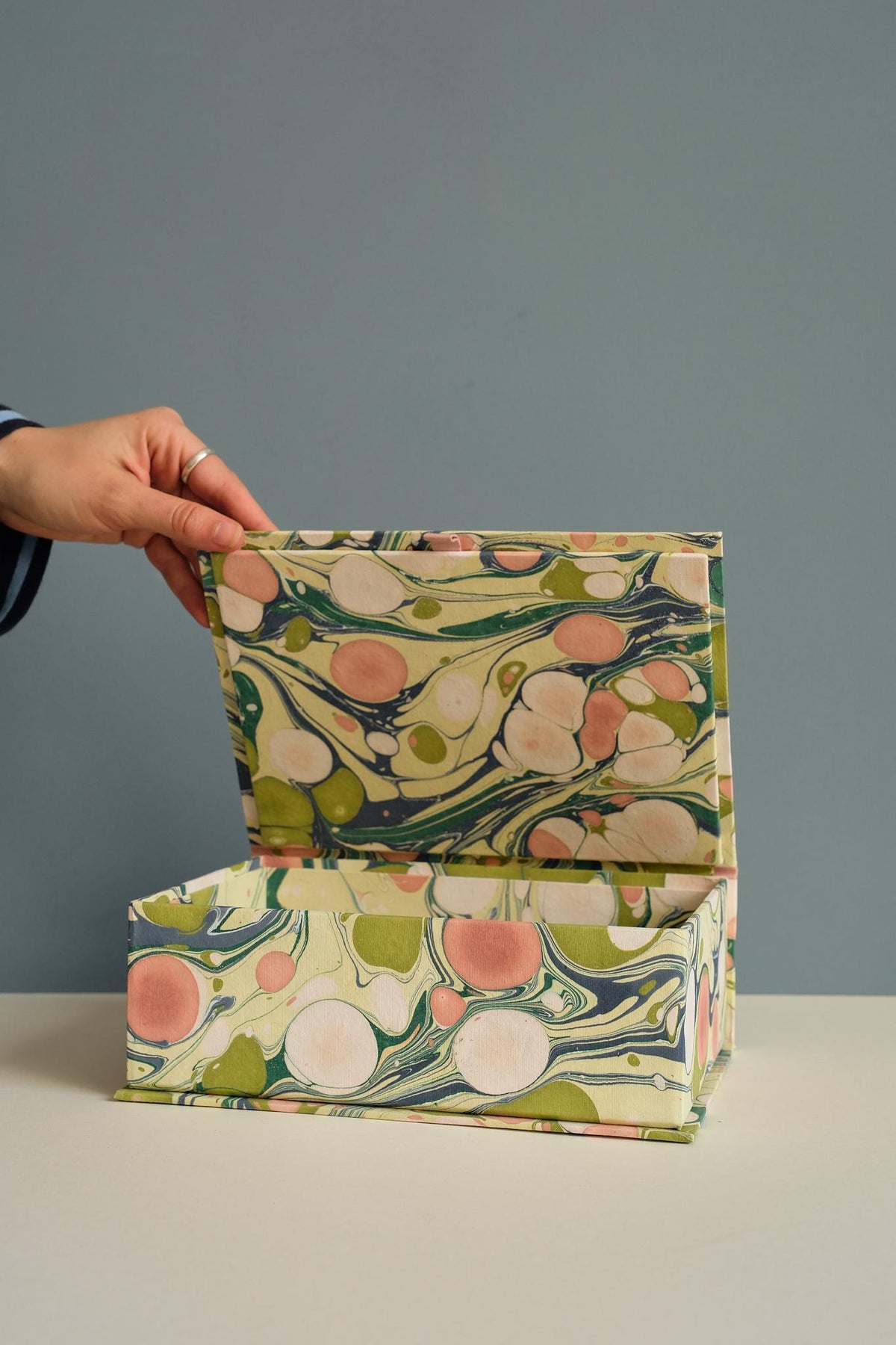 Marbled Keepsake Box