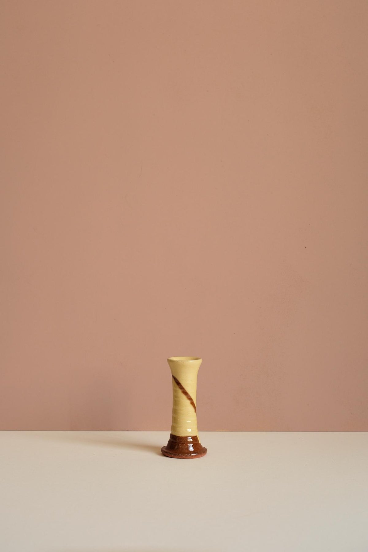 Slip Glaze Candle Holder by Rob Towler