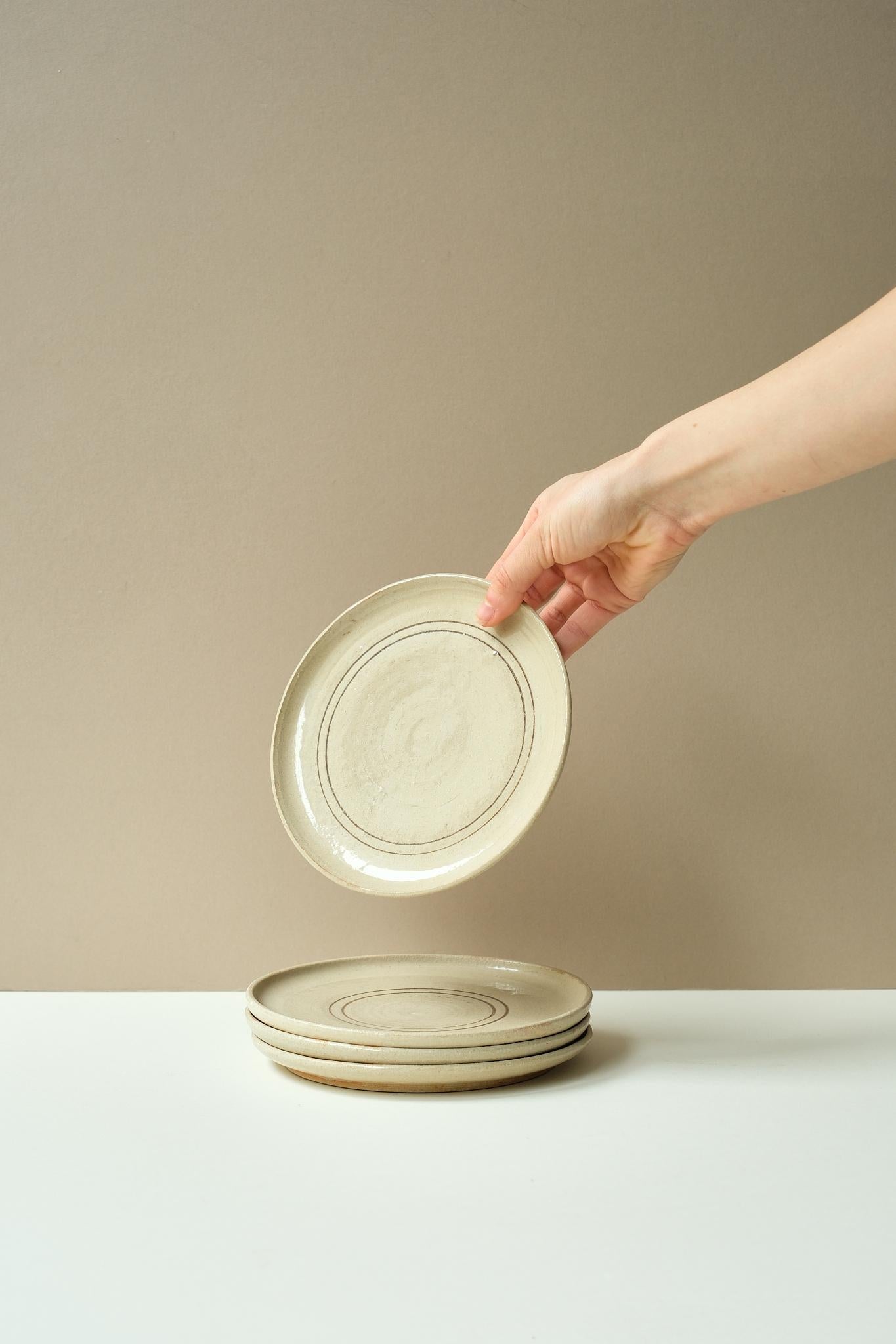 Circle Side Plate by Robert Hunter