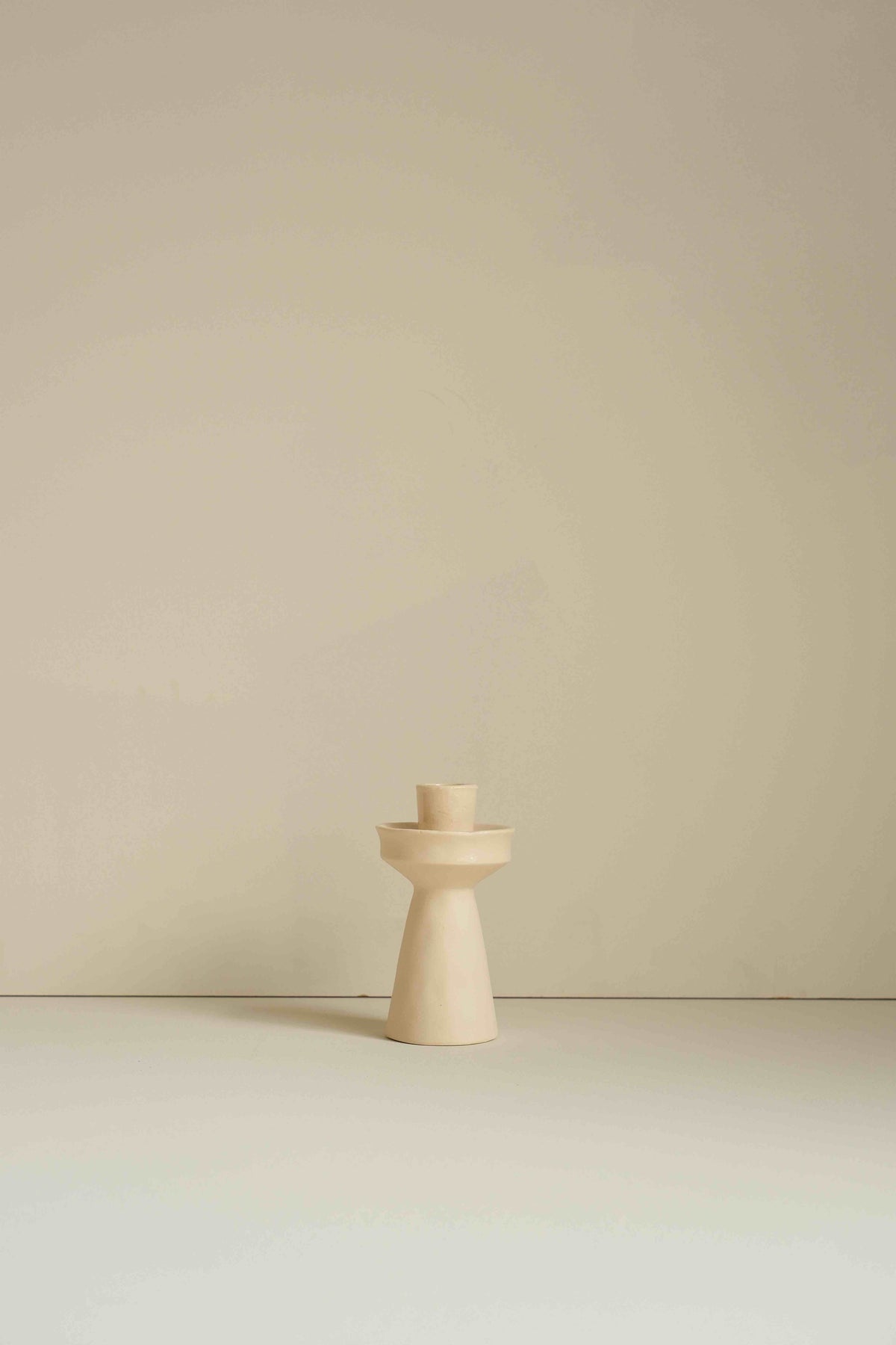 Tierno Medium Porcelain Tiered Candle Holder by Pomax