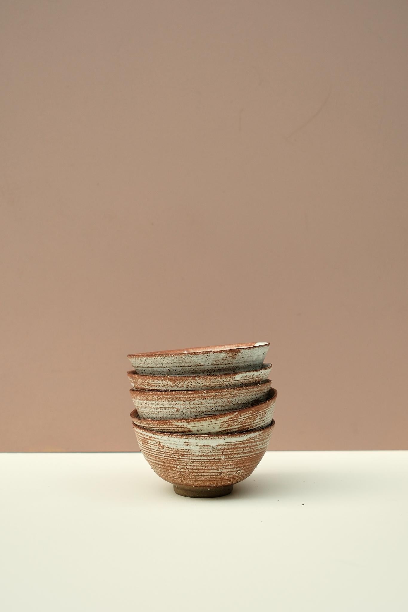 Burnt Orange Glaze Bowl by Ellen Pearce-Davies