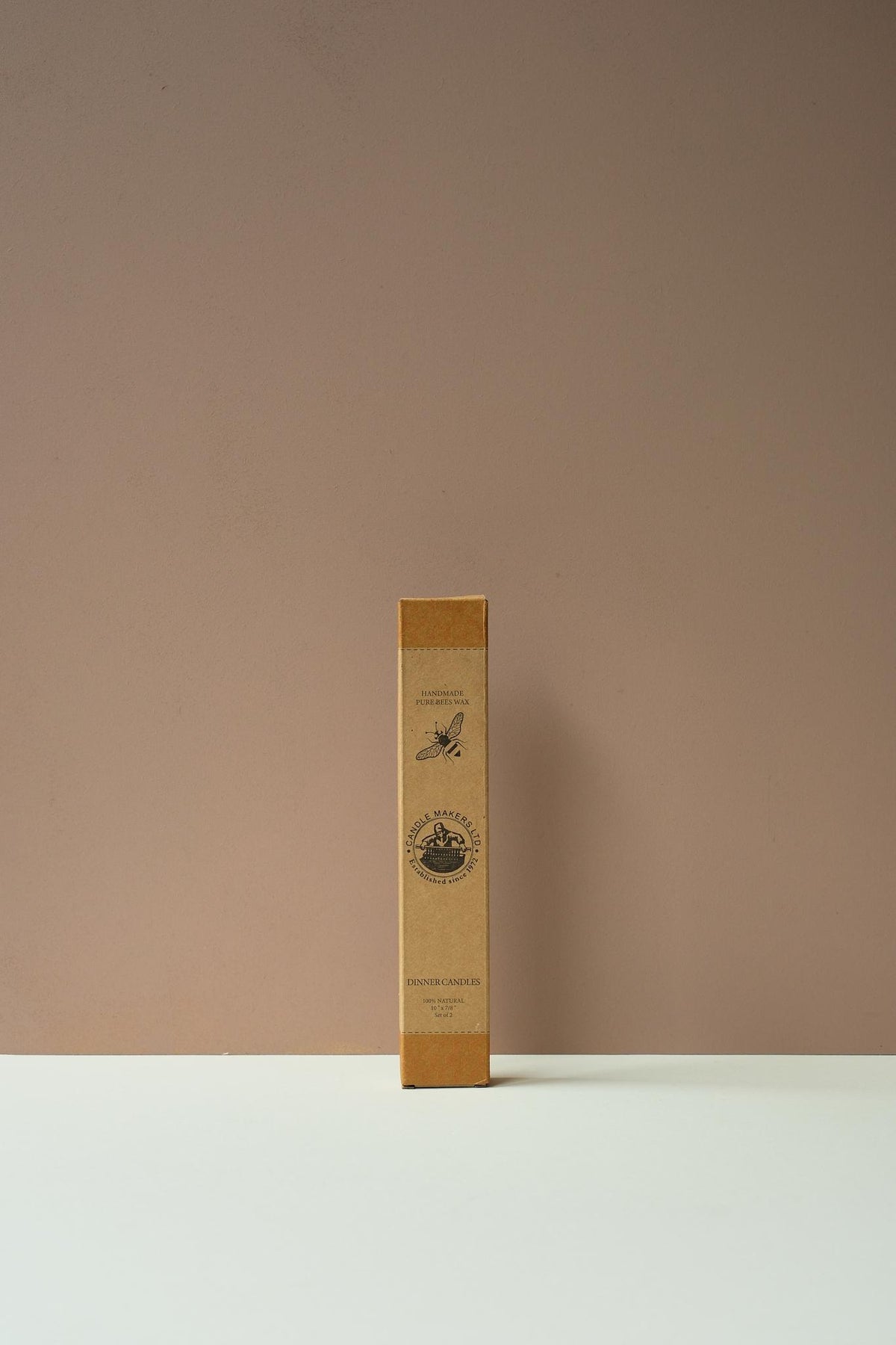 Beeswax Dinner Candles