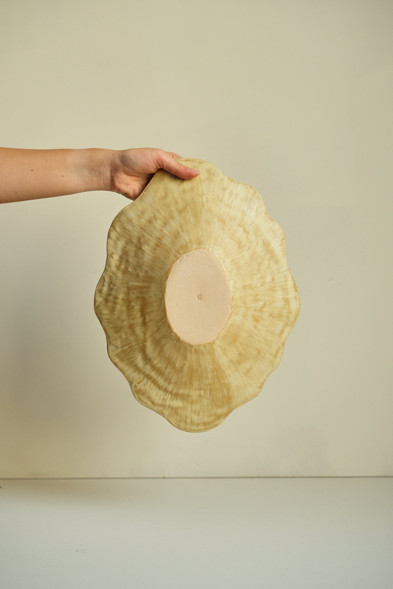 Japanese Petal Ceramic Plate