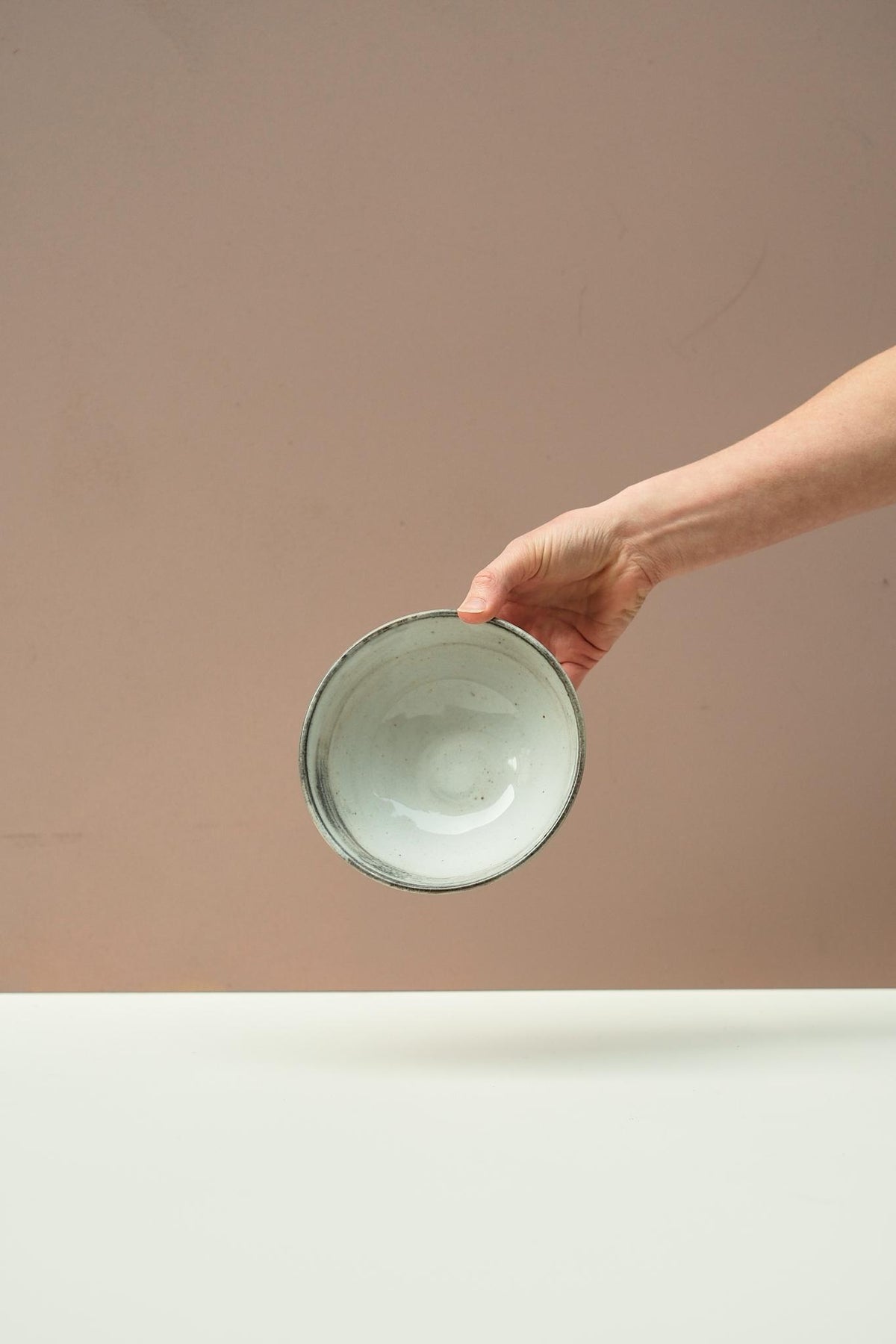 Cloud Glaze Breakfast Bowl by Nicholas Dover