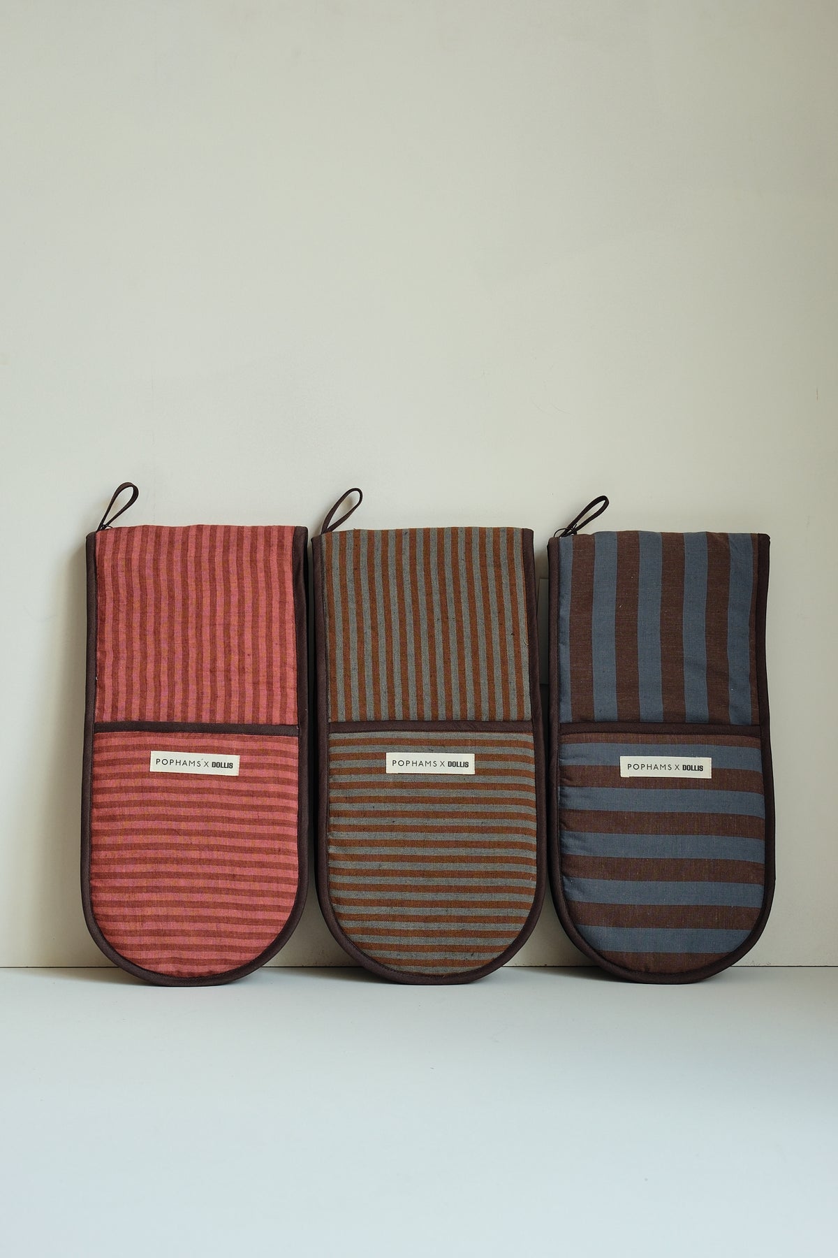 Stripe Oven Glove by Dollis x Pophams