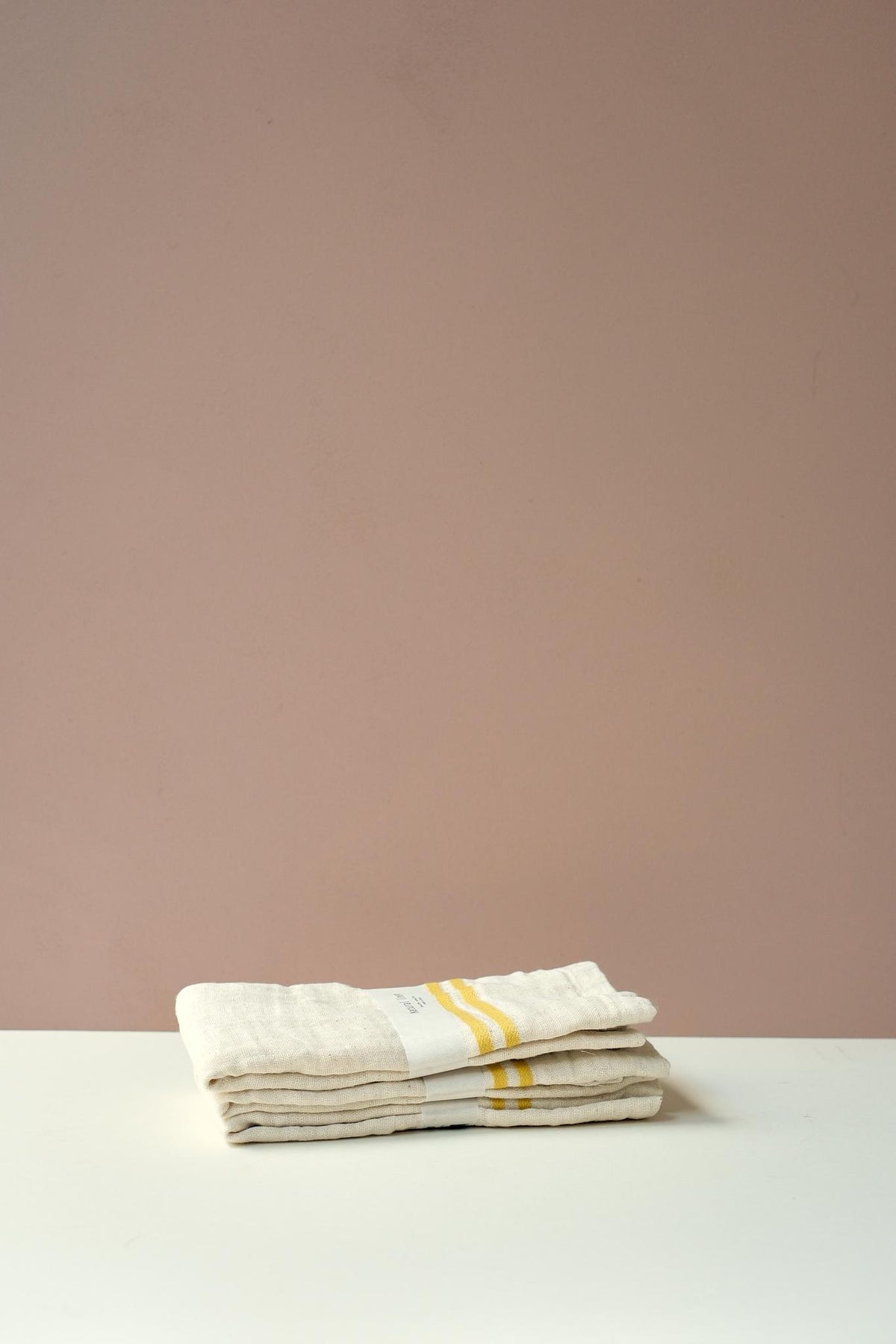 Japanese Linen Face Cloth with Stripe
