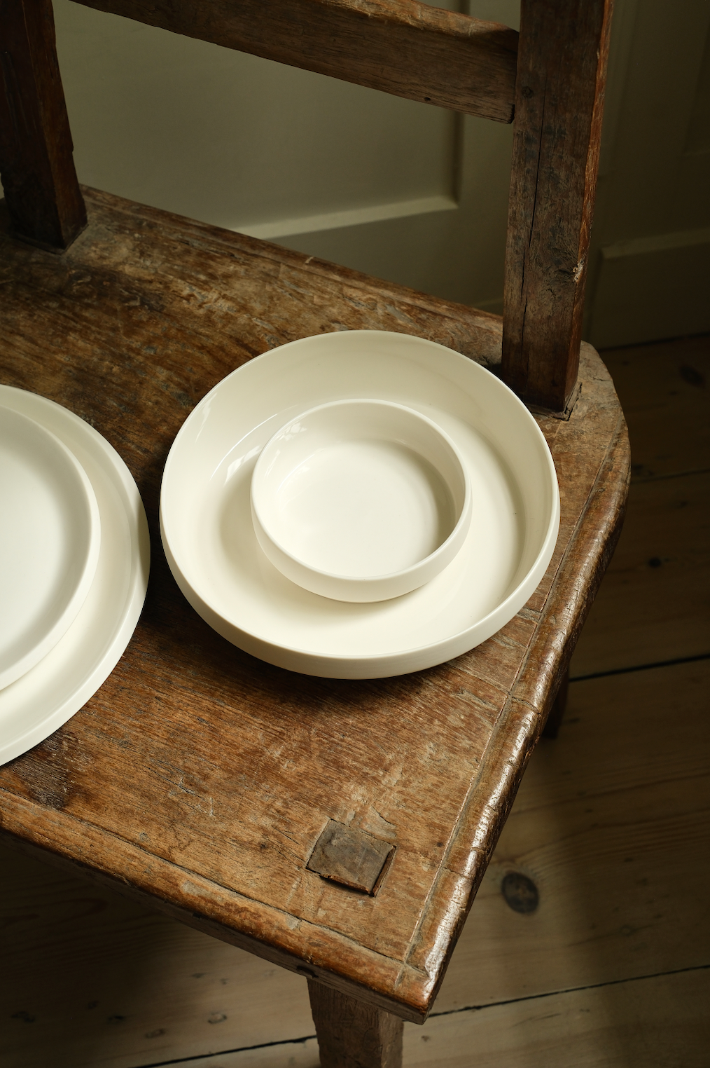White Kojin Tableware by Pomax