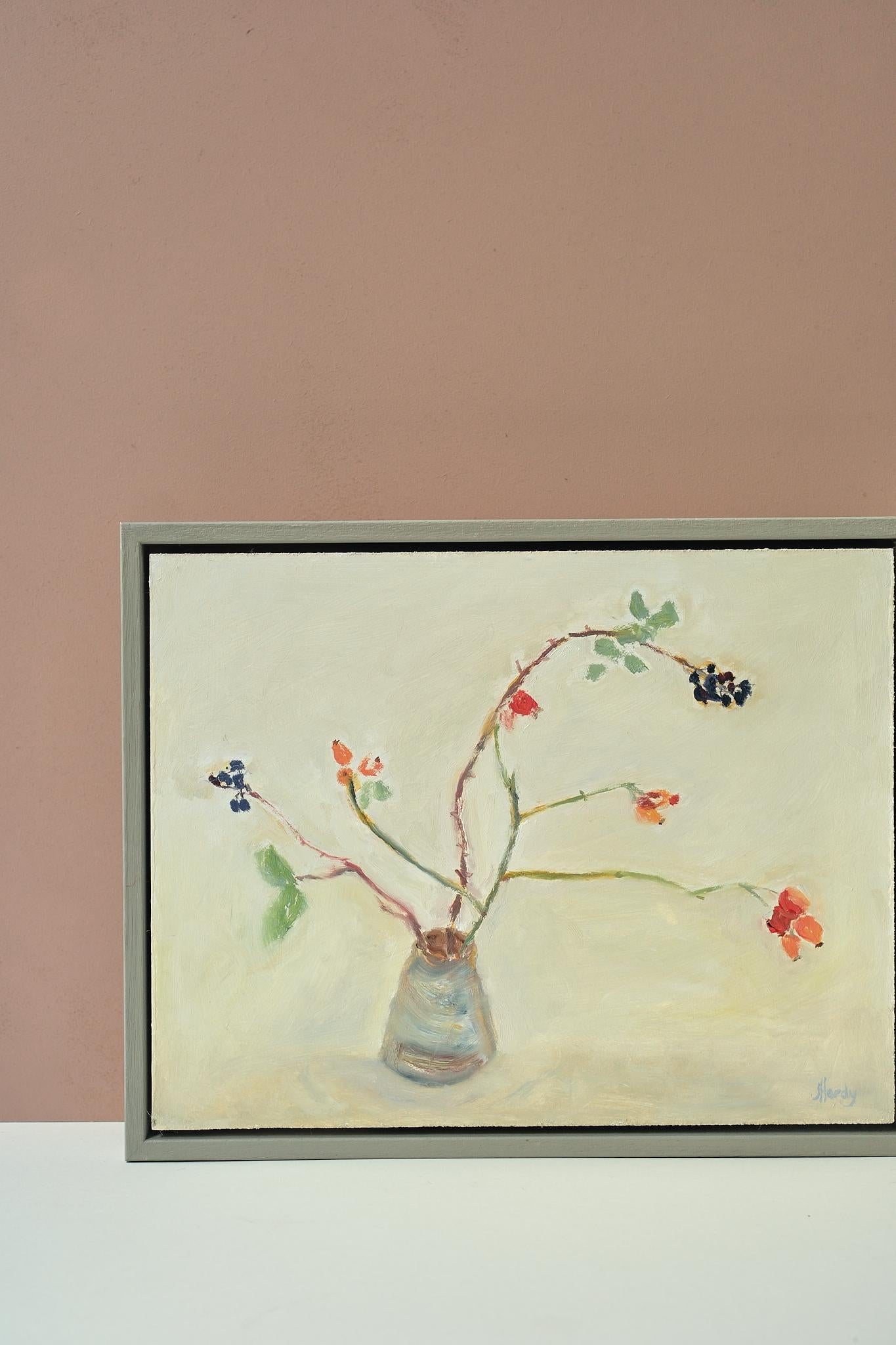 Autumn Berries I - Original Artwork by Jude Hardy