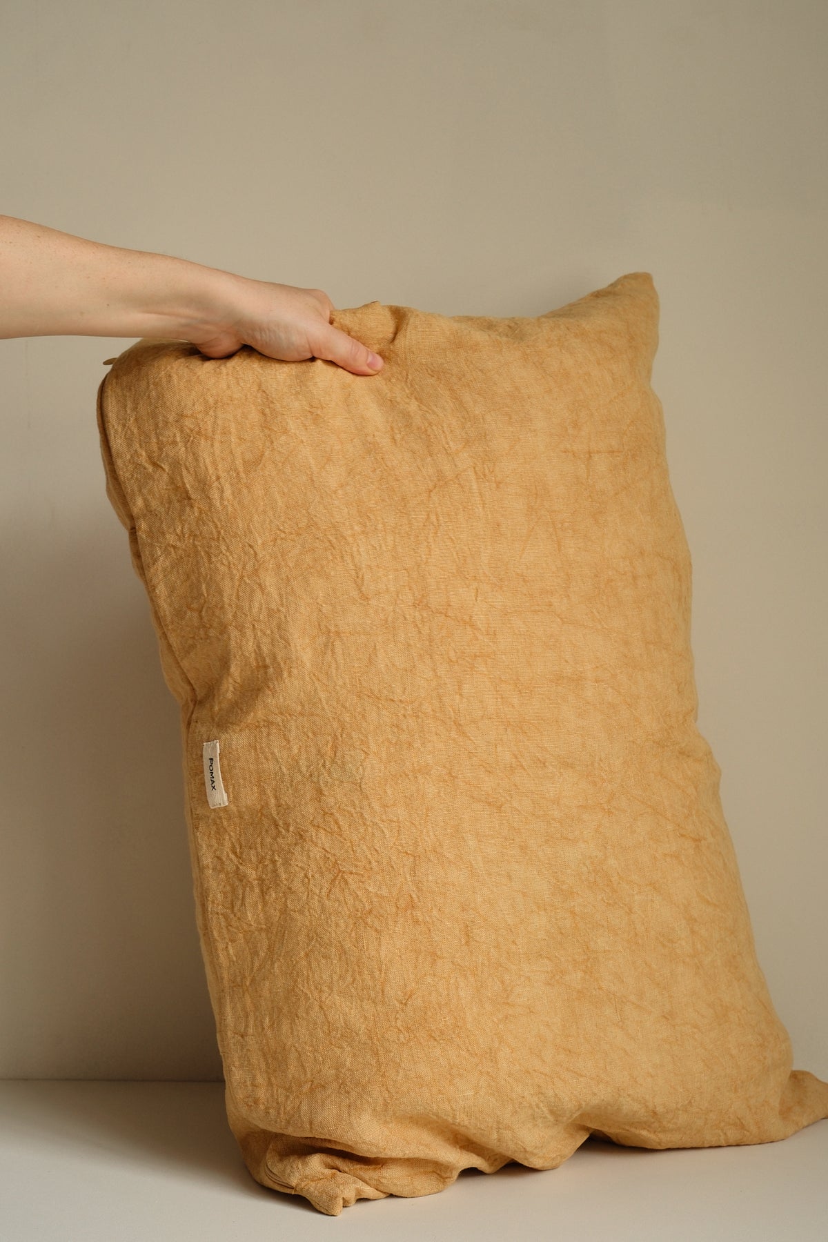 Natural Linen Rectangle Cushion