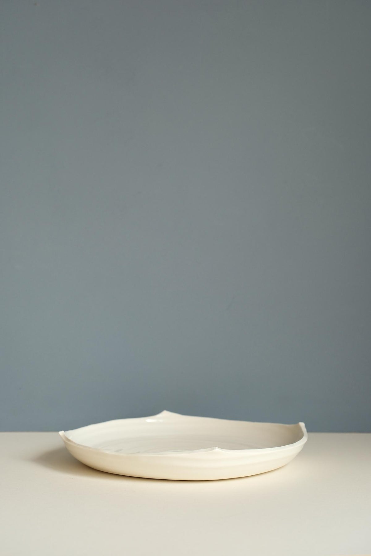 Large Porcelain Serving Dish by Maya Hughes