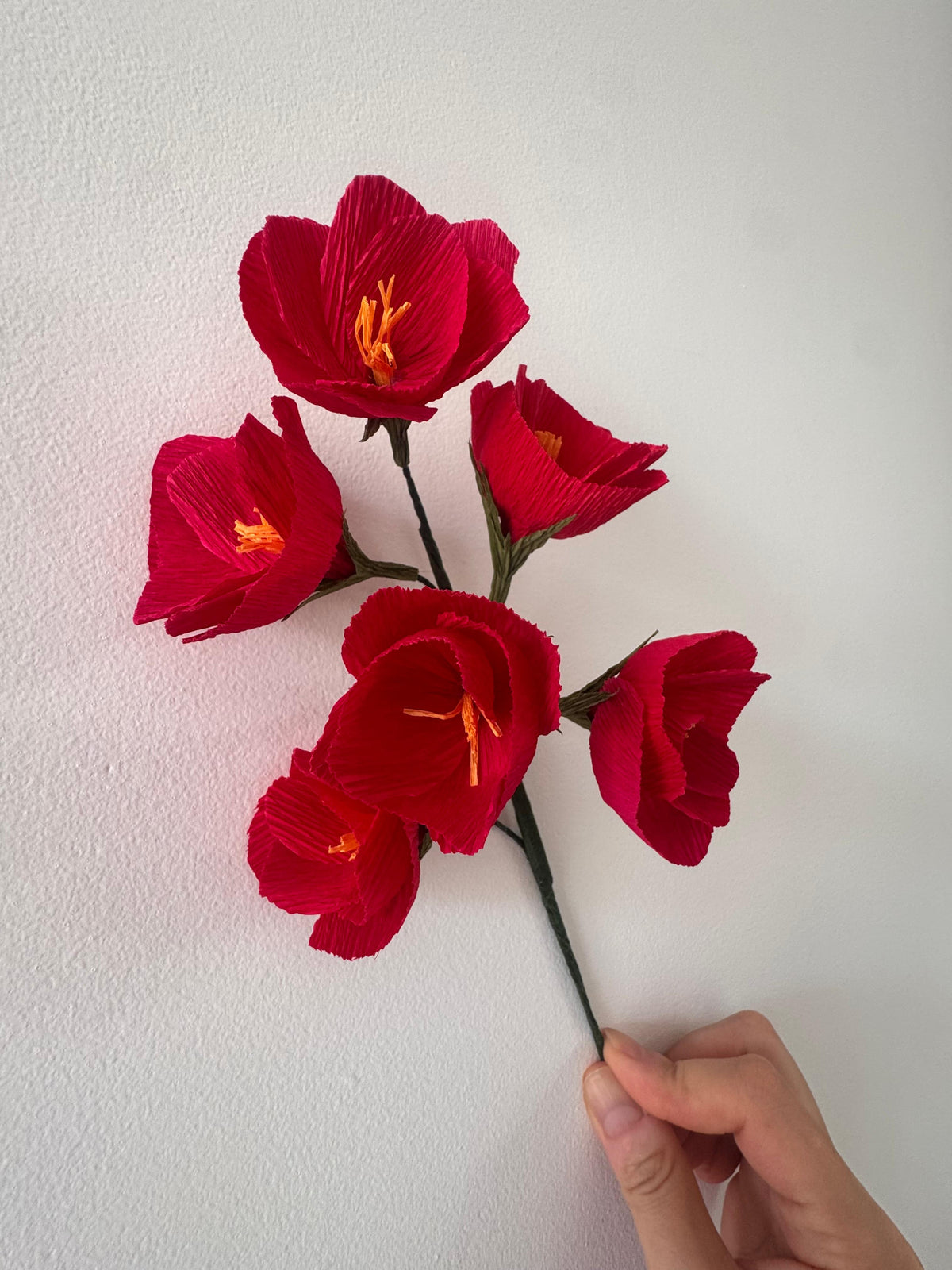 Festive Paper Flower Workshop with Karen Hsu | Saturday 5th December 11am-1pm